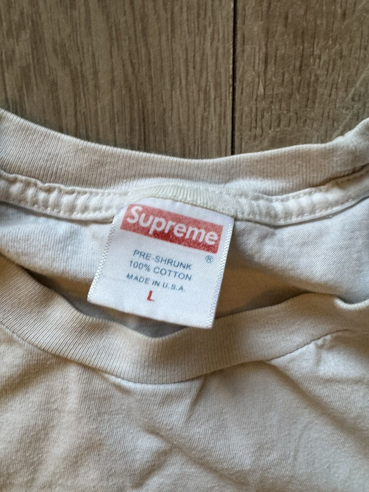 Supreme Three 6 Mafia White T-Shirt Size US L / EU 52-54 / 3 - 4 Thumbnail