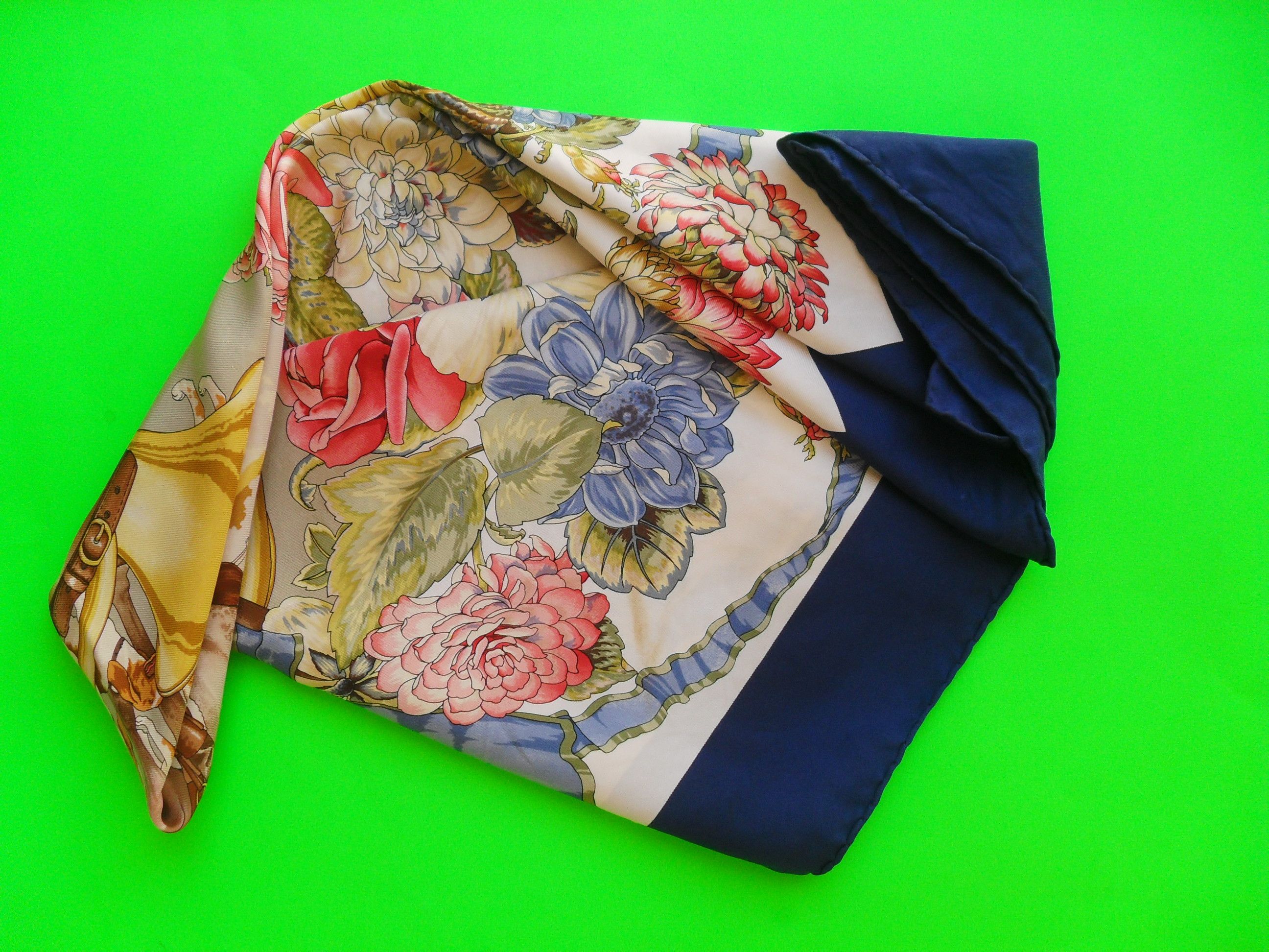 Other Tanino Crisci vintage square scarf Travel. Size ONE SIZE - 4 Thumbnail