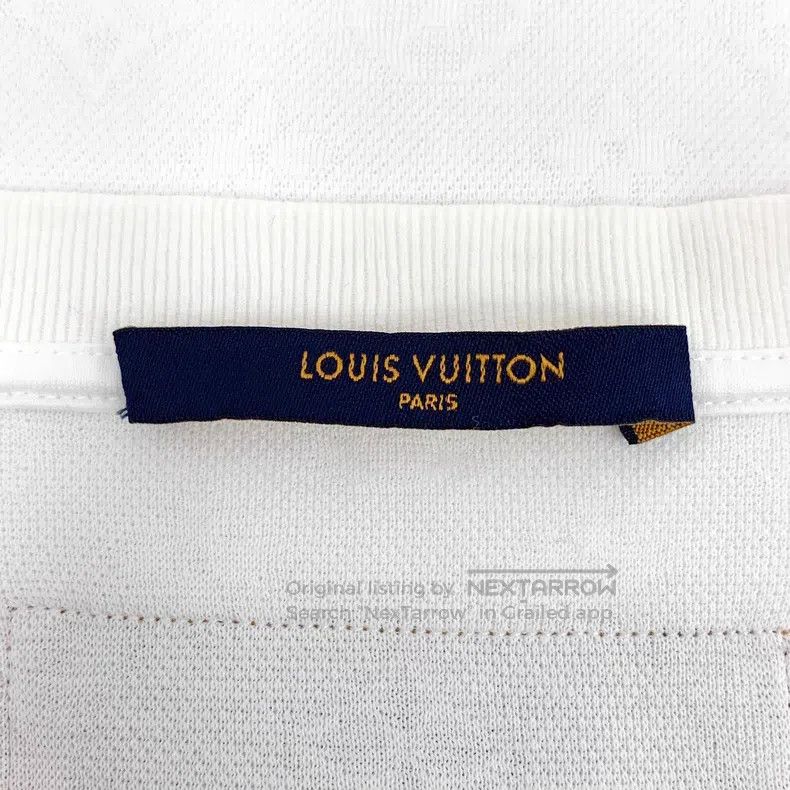 Louis Vuitton Louis Vuitton White logo full dark print beaded animal cot Size US XS / EU 42 / 0 - 5 Thumbnail