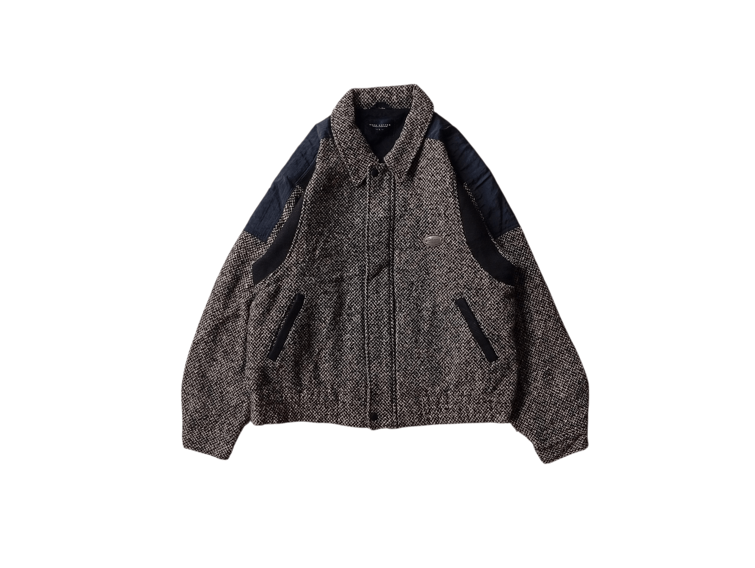 Japanese Brand WoodCutter wool hairy work jacket Size US L / EU 52-54 / 3 - 2 Thumbnail