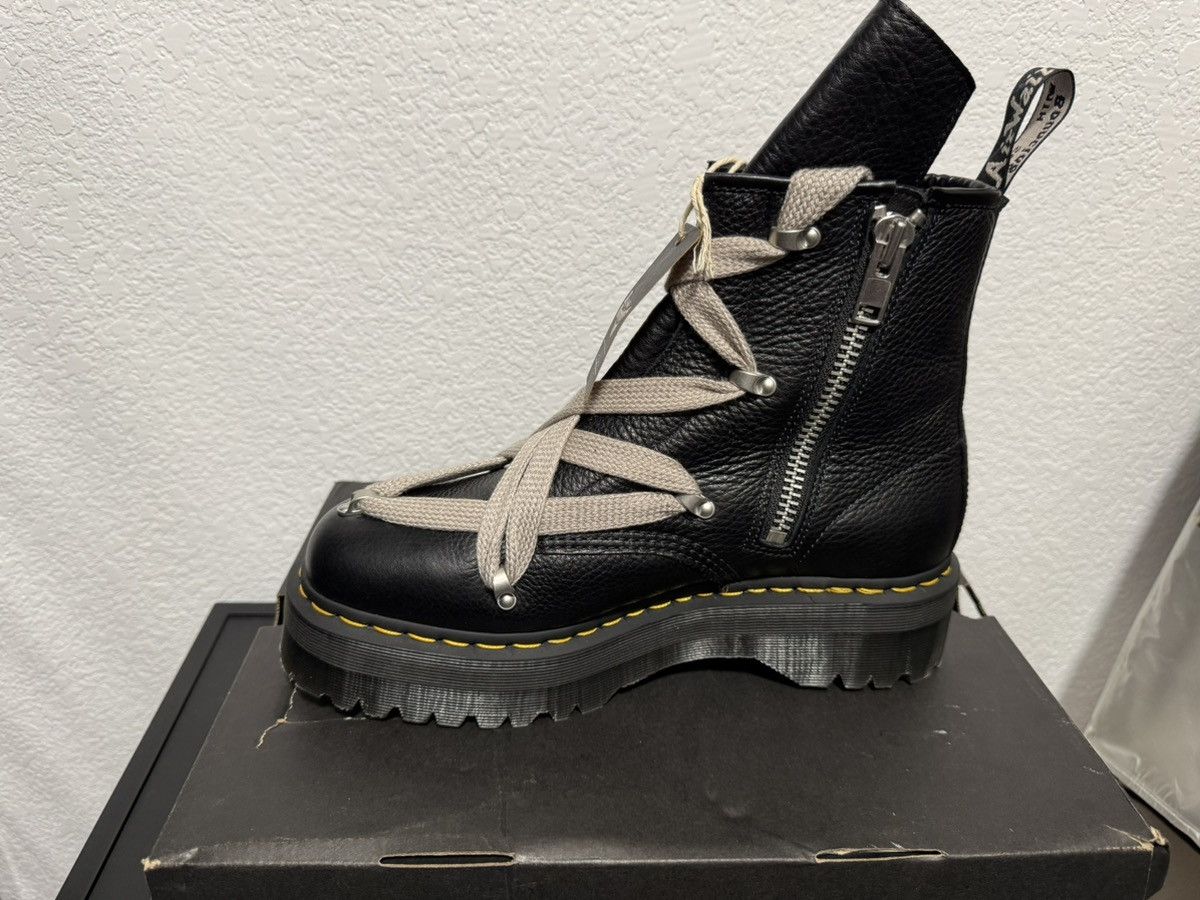 Dr. Martens × Rick Owens Rick Owens x Dr. Martens quad sole jumbo lace Size US 12 / EU 45 - 9 Thumbnail