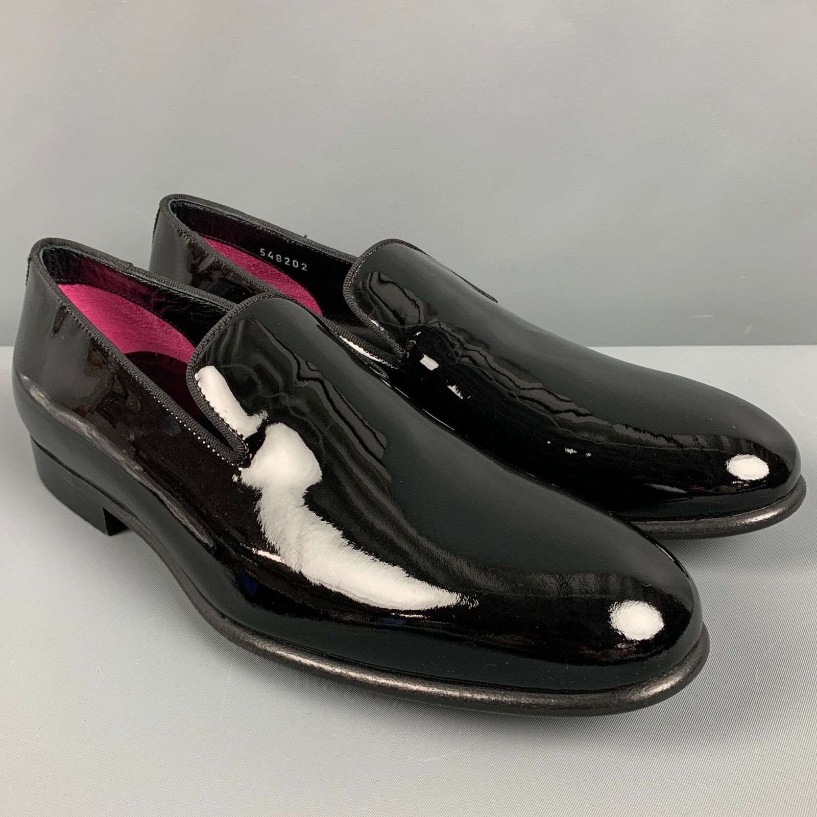 Paul Smith PAUL SMITH Size 7 Black Patent Leather Slip On Loafers Size US 7 / EU 40 - 1 Thumbnail