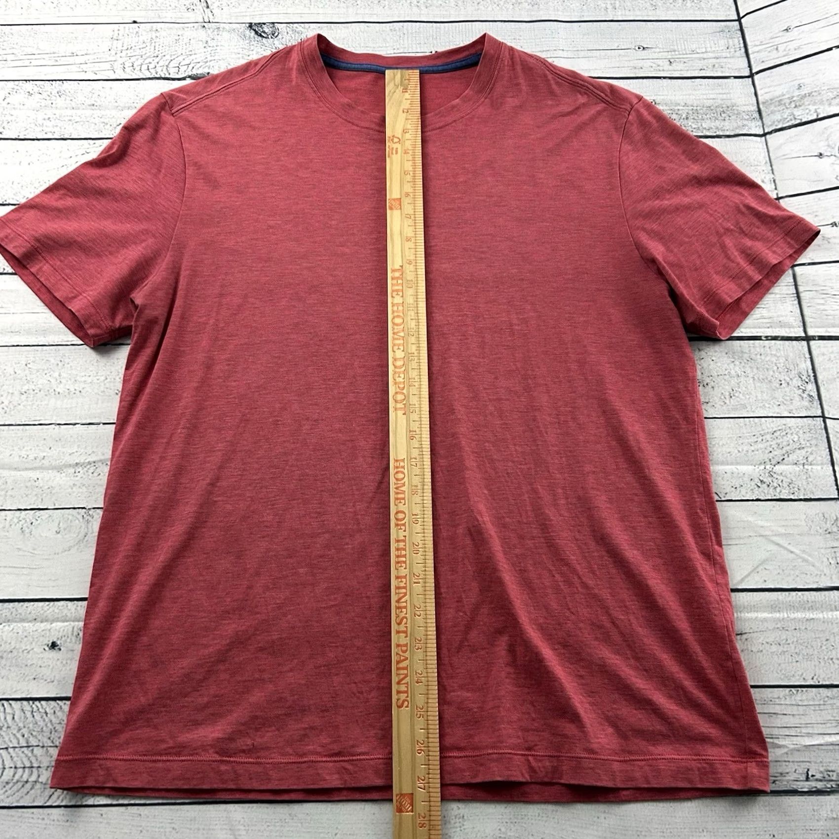 Lululemon Lululemon Short Sleeve Athletic T Shirt Men's XL Pink Size US XL / EU 56 / 4 - 2 Thumbnail