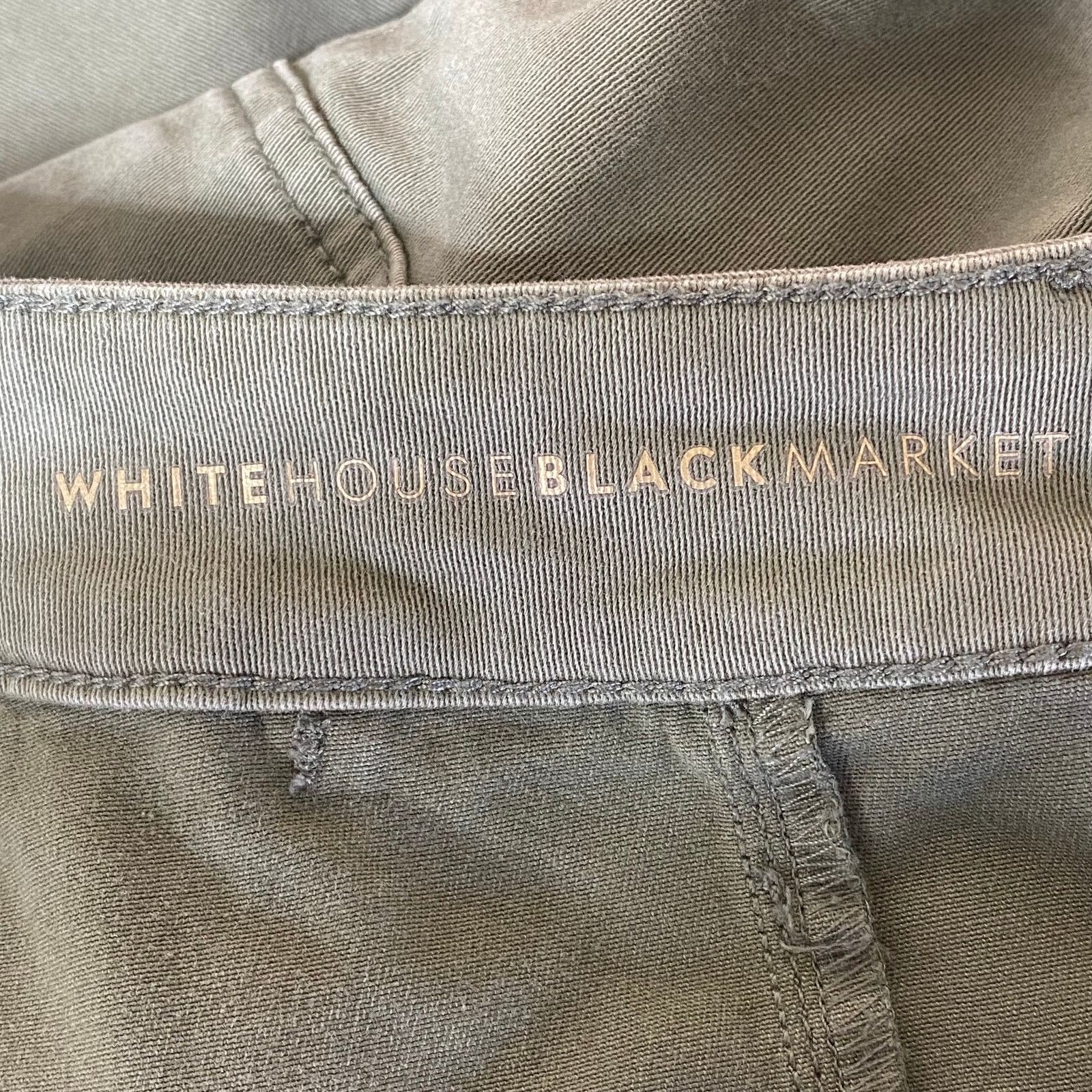 White House Black Market White House Black Market Olive Green Cargo Pants Size 00 Size 24" / US 00 / IT 34 - 11 Thumbnail