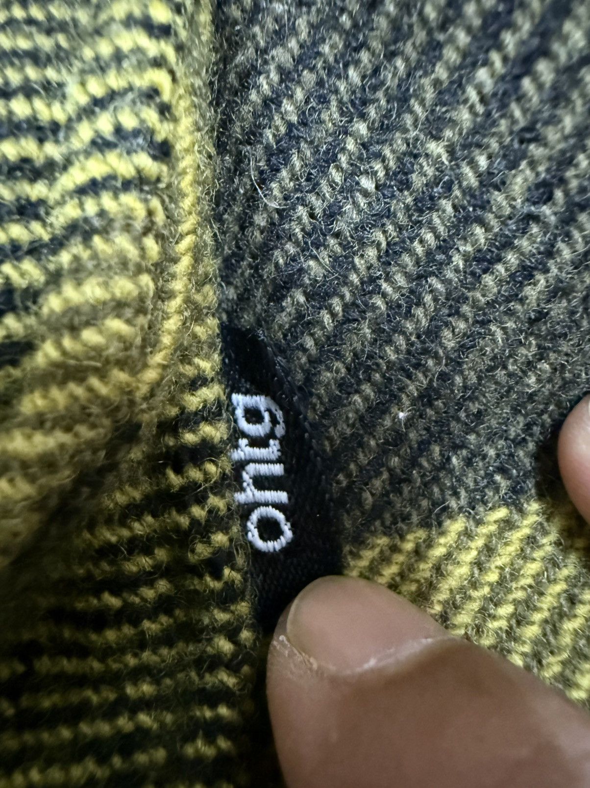 Japanese Brand × Vintage Vintage oh!theguilt chekered woolen shacket jacket Size US XL / EU 56 / 4 - 5 Thumbnail