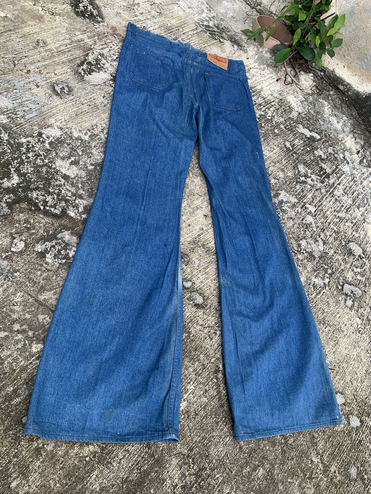 Big John × Hysteric Glamour × Le Grande Bleu (L.G.B.) Sun faded 🔥 flare Big john bush pants bootcut jeans Size US 34 / EU 50 - 12 Thumbnail