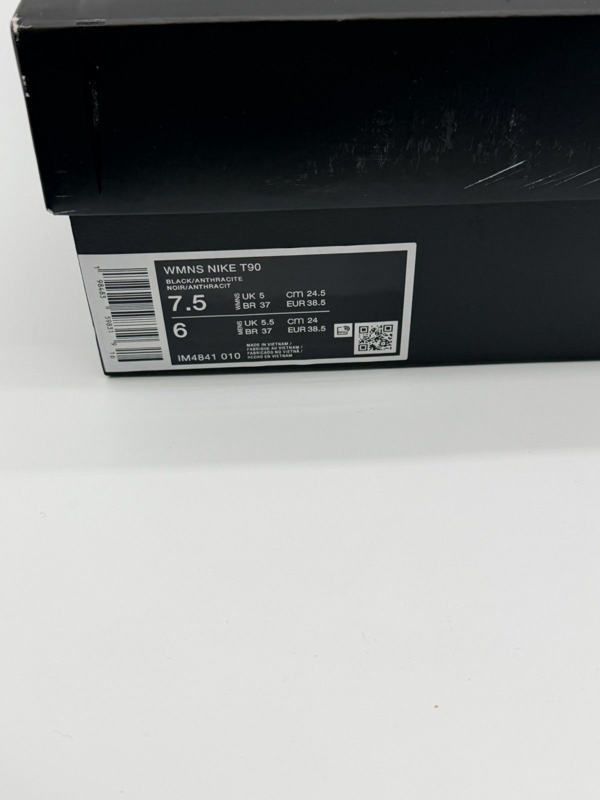 Nike Nike Total 90 Triple Black US 7.5 Brand New Free Shipping Size US 7.5 / IT 37.5 - 7 Thumbnail
