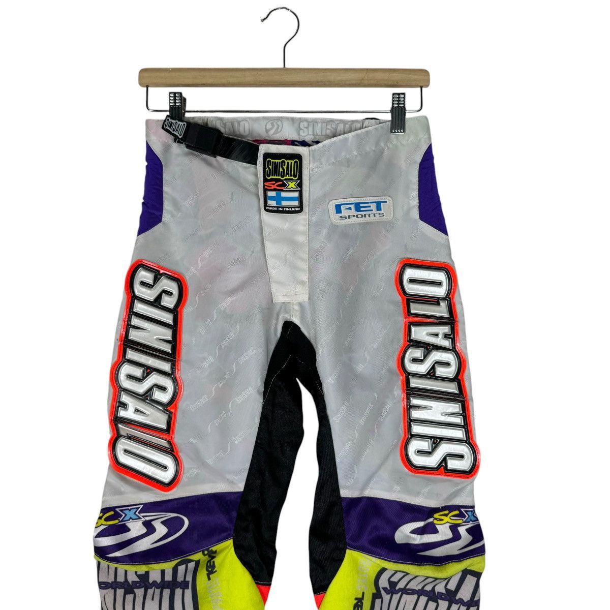 Sports Specialties ❄️90s SINISALO RACEWEAR MOTOCROSS PANTS Size US 28 / EU 44 - 2 Thumbnail