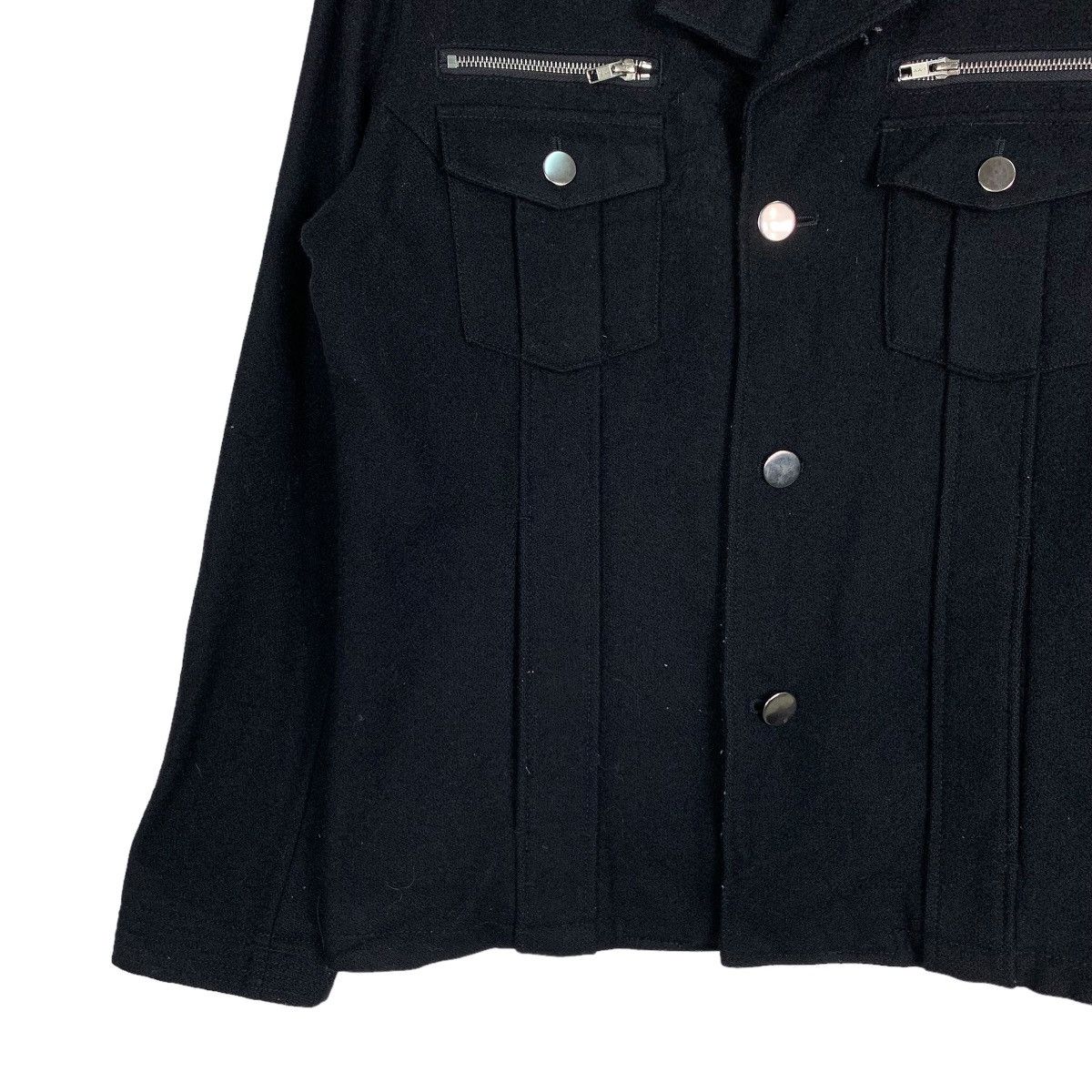 monkey time MONKEY TIME United Arrows Black Wool Jacket #0997-C44 Size US M / EU 48-50 / 2 - 3 Thumbnail