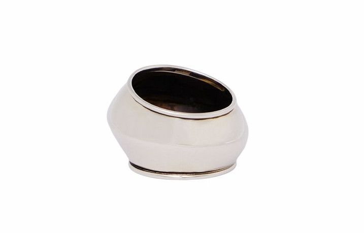 Alexander McQueen o1w1db10725 Size:19/The Gaze Ring in Silver Size ONE SIZE - 3 Thumbnail