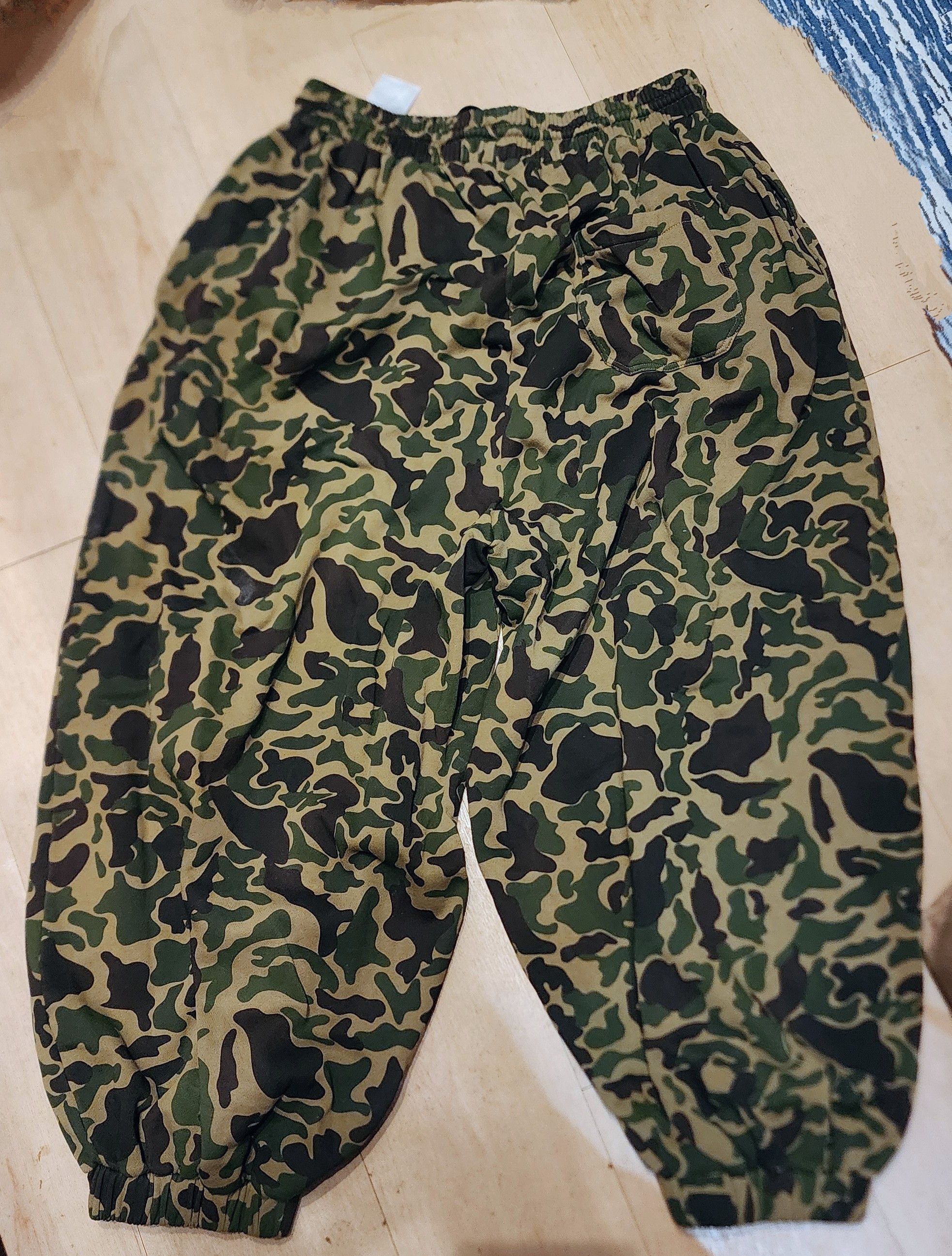 LUU DAN LU'U DAN Camoflage Green Baggy Bontan Lounge Pants XL Size US 34 / EU 50 - 8 Thumbnail
