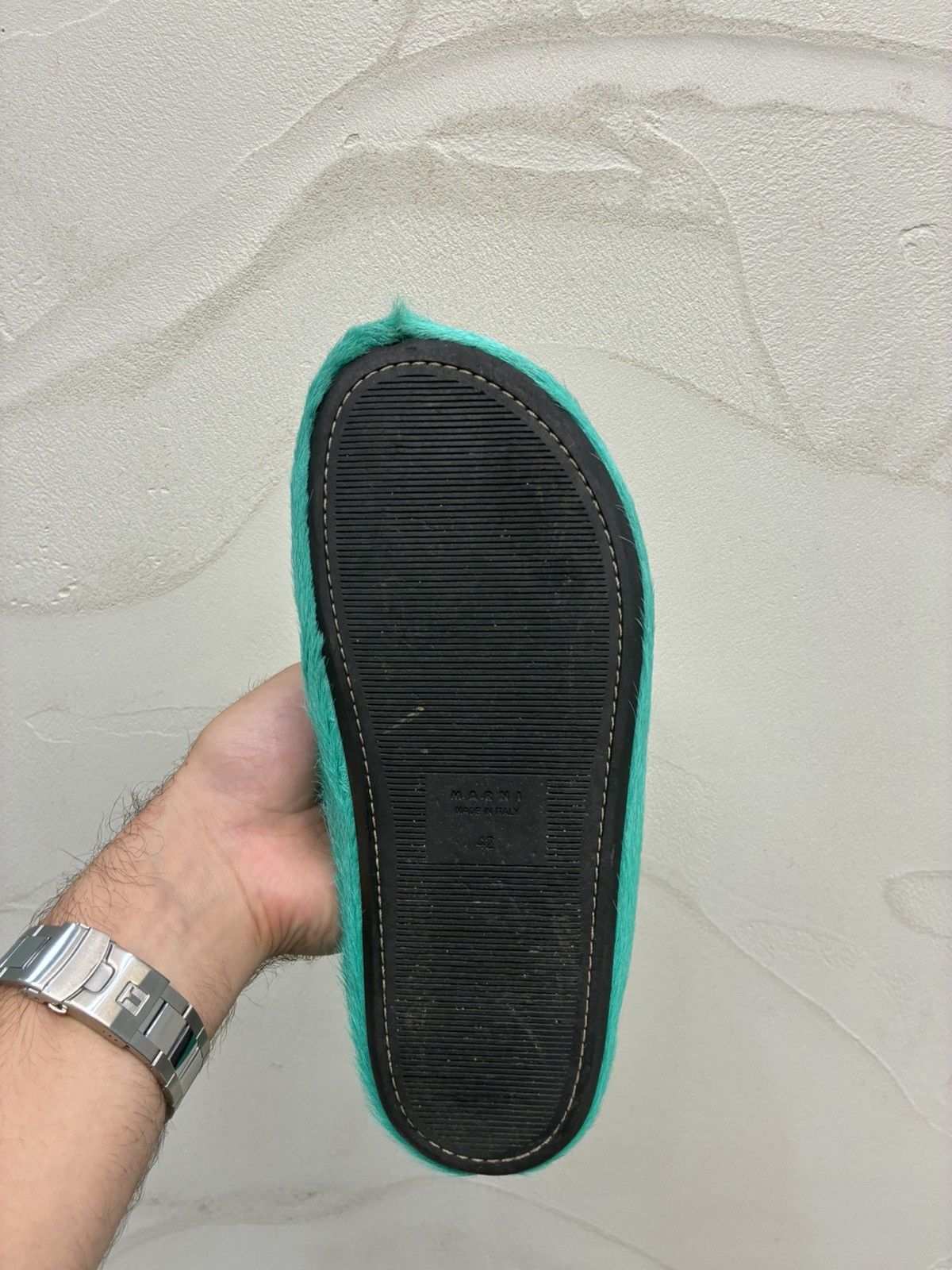 Marni Marni Fussbett Sabot Green Size US 9 / EU 42 - 12 Thumbnail