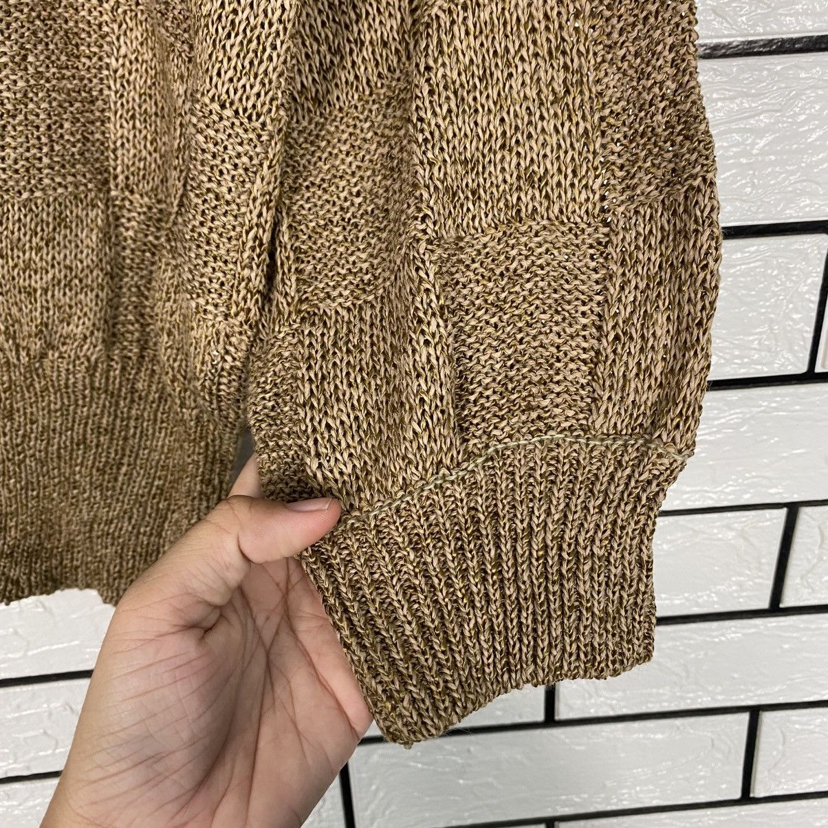 Issey Miyake 📌Vintage Knit Sweatshirt Vent De Vert Size US M / EU 48-50 / 2 - 16 Thumbnail