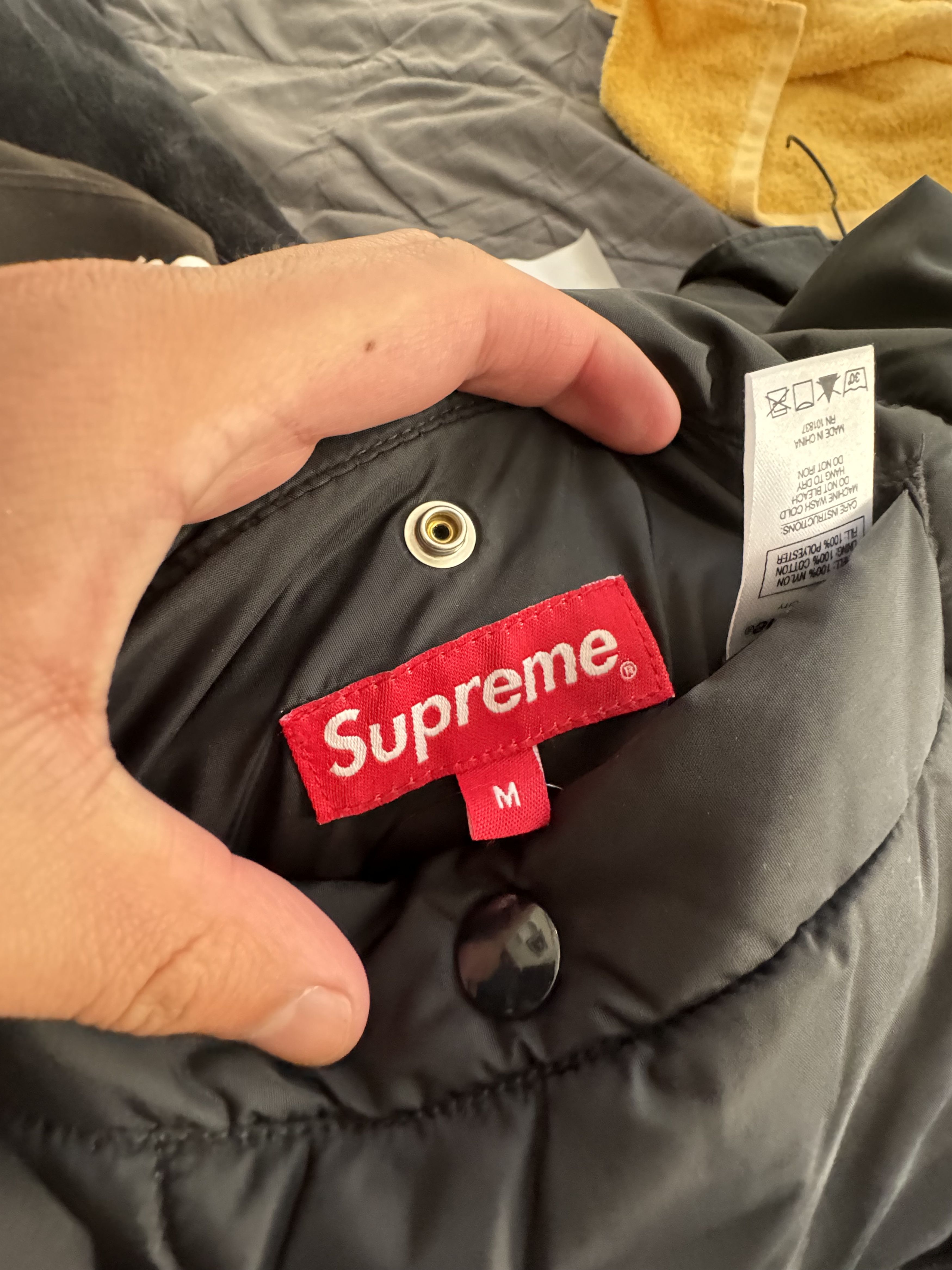 Supreme Supreme Reversible Puffy Work Jacket FW19 Size US M / EU 48-50 / 2 - 8 Thumbnail