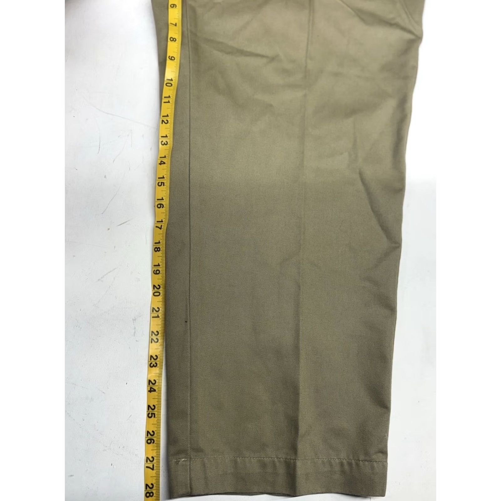 Gap VINTAGE GAP Pants Chino Men's Beige 46x28 Wide Leg Loose Grunge Skater Y2K Size US 30 / EU 46 - 5 Thumbnail