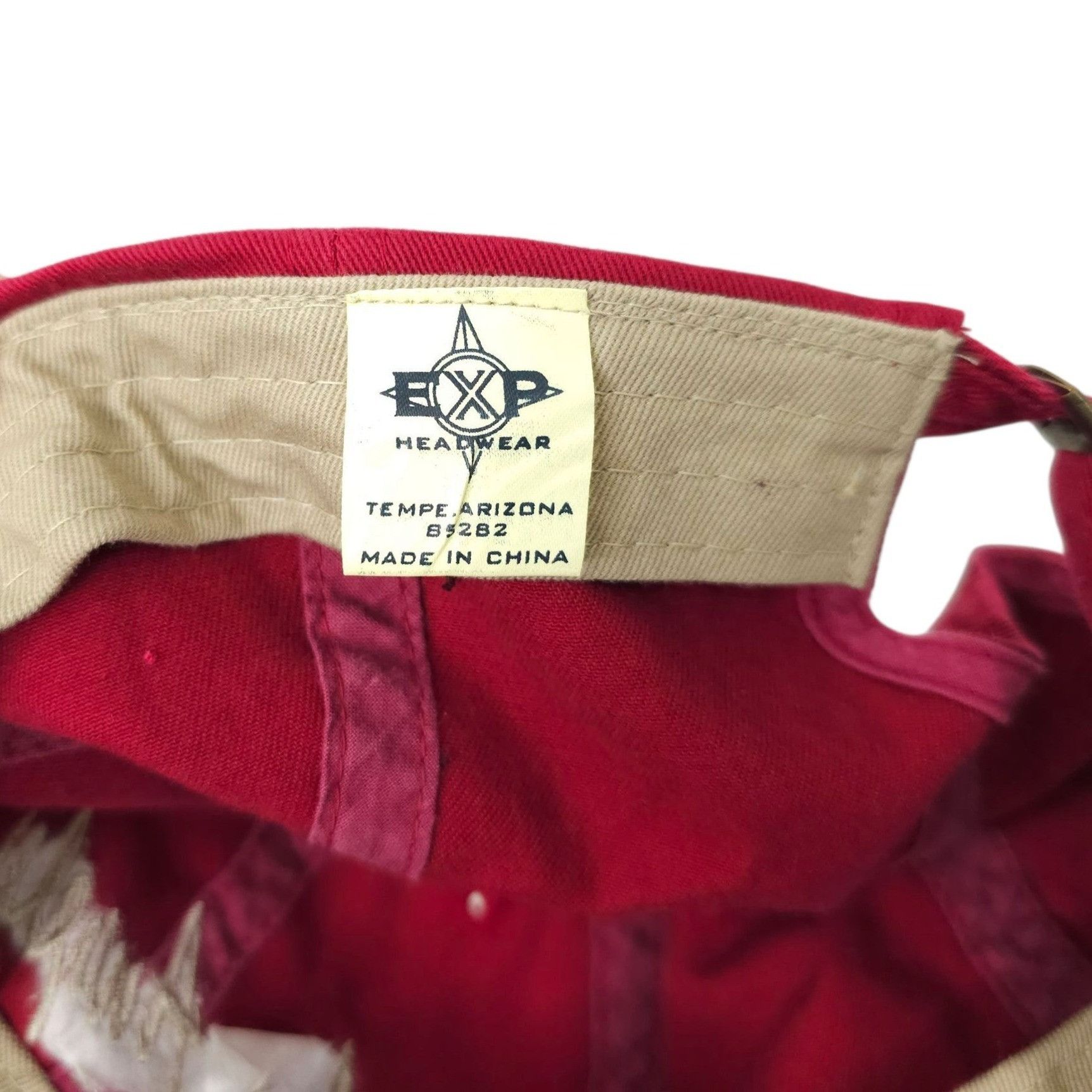 Other Los Angeles Embroidered Script Adjustable Tuck Strap Cap Tru Size ONE SIZE - 8 Thumbnail