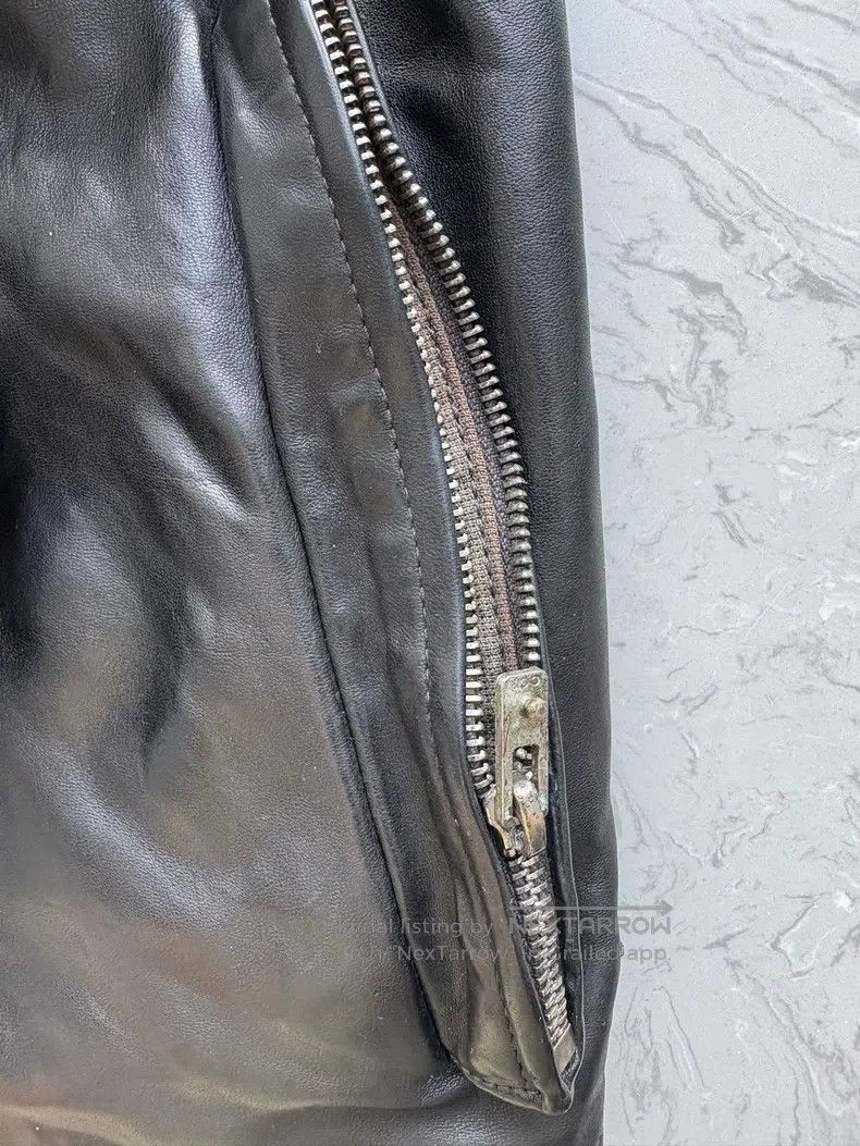 Carol Christian Poell Carol Christian Poell Titanium Elbow Horse Leather Jacket Size US S / EU 44-46 / 1 - 2 Thumbnail