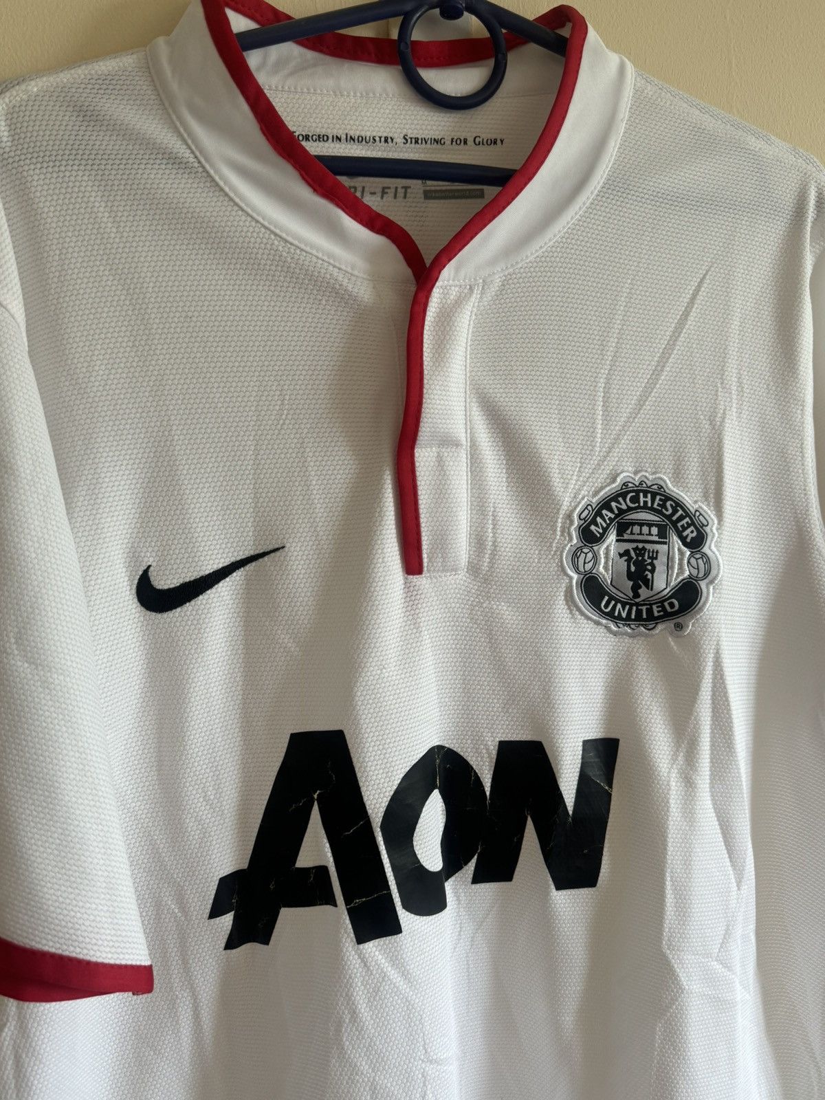 Vintage Soccer Jersey Nike Manchester United 2013 Size US M / EU 48-50 / 2 - 3 Thumbnail