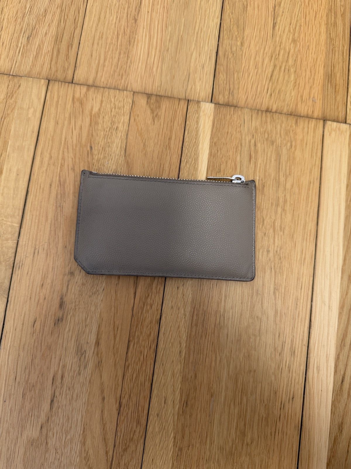 Saint Laurent Paris Saint Laurent Card Holder – Beige Size ONE SIZE - 7 Thumbnail
