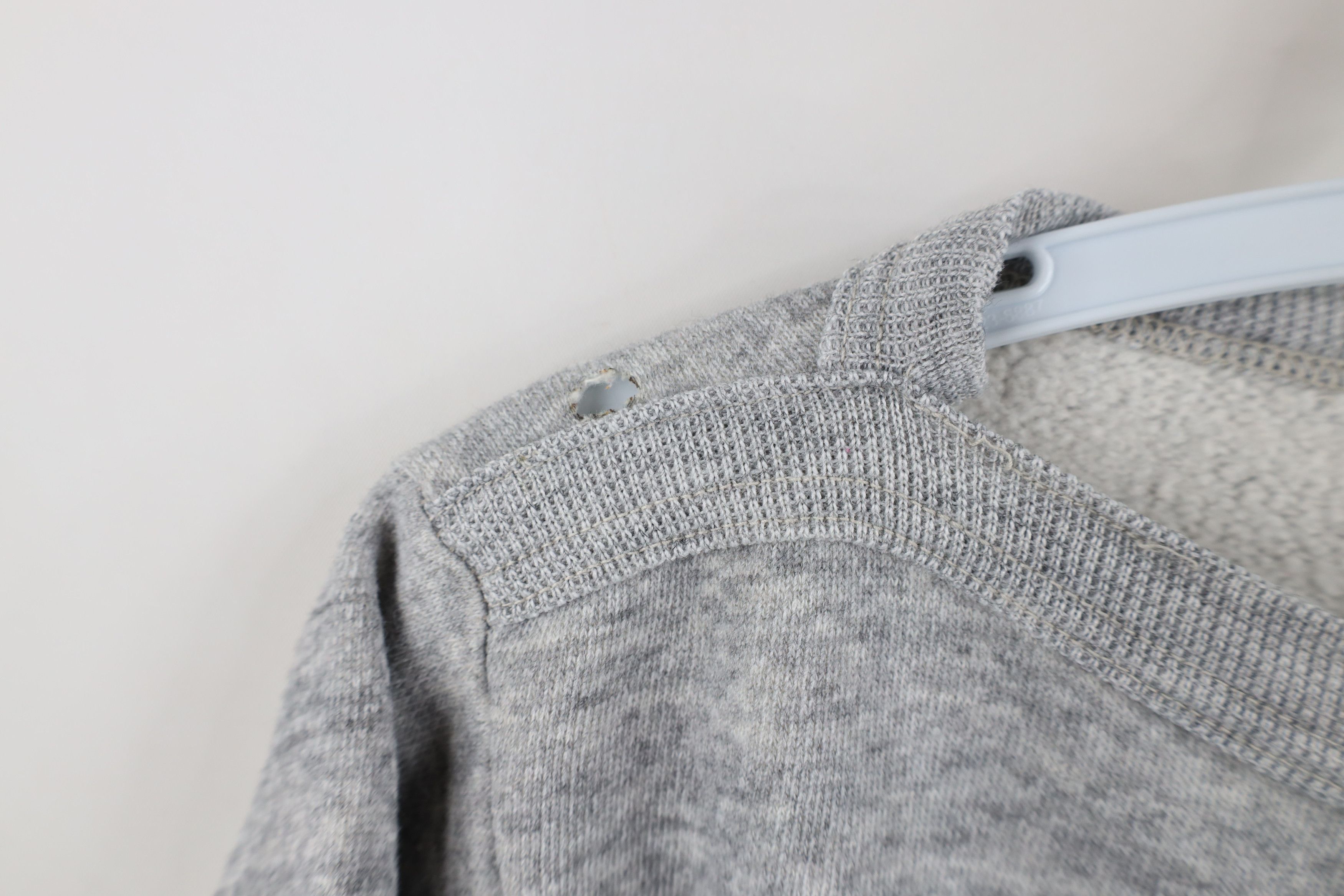 Vintage Vintage 70s Streetwear Triblend Crewneck Sweatshirt Gray USA Size M / US 6-8 / IT 42-44 - 4 Thumbnail