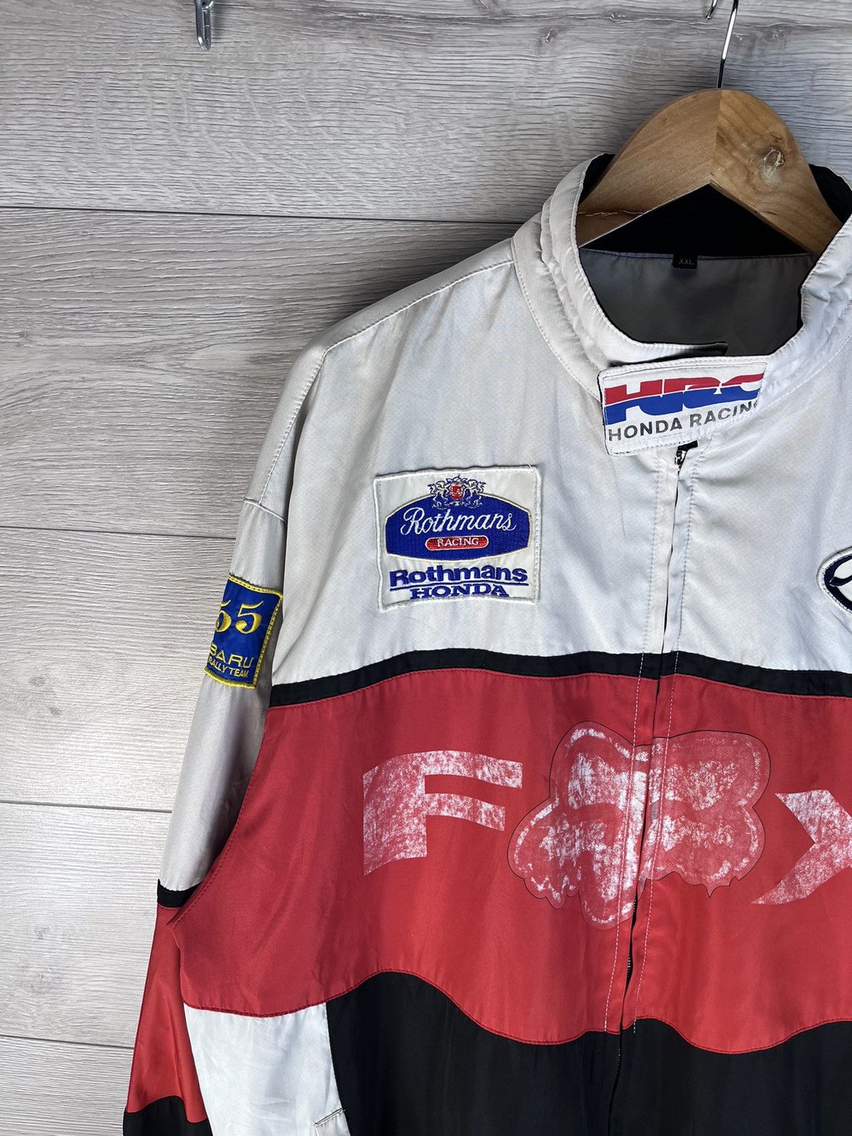 Fox Racing Vintage men's motorcycle jacket Fox Xxl made in USA Hounda Size US XXL / EU 58 / 5 - 3 Thumbnail