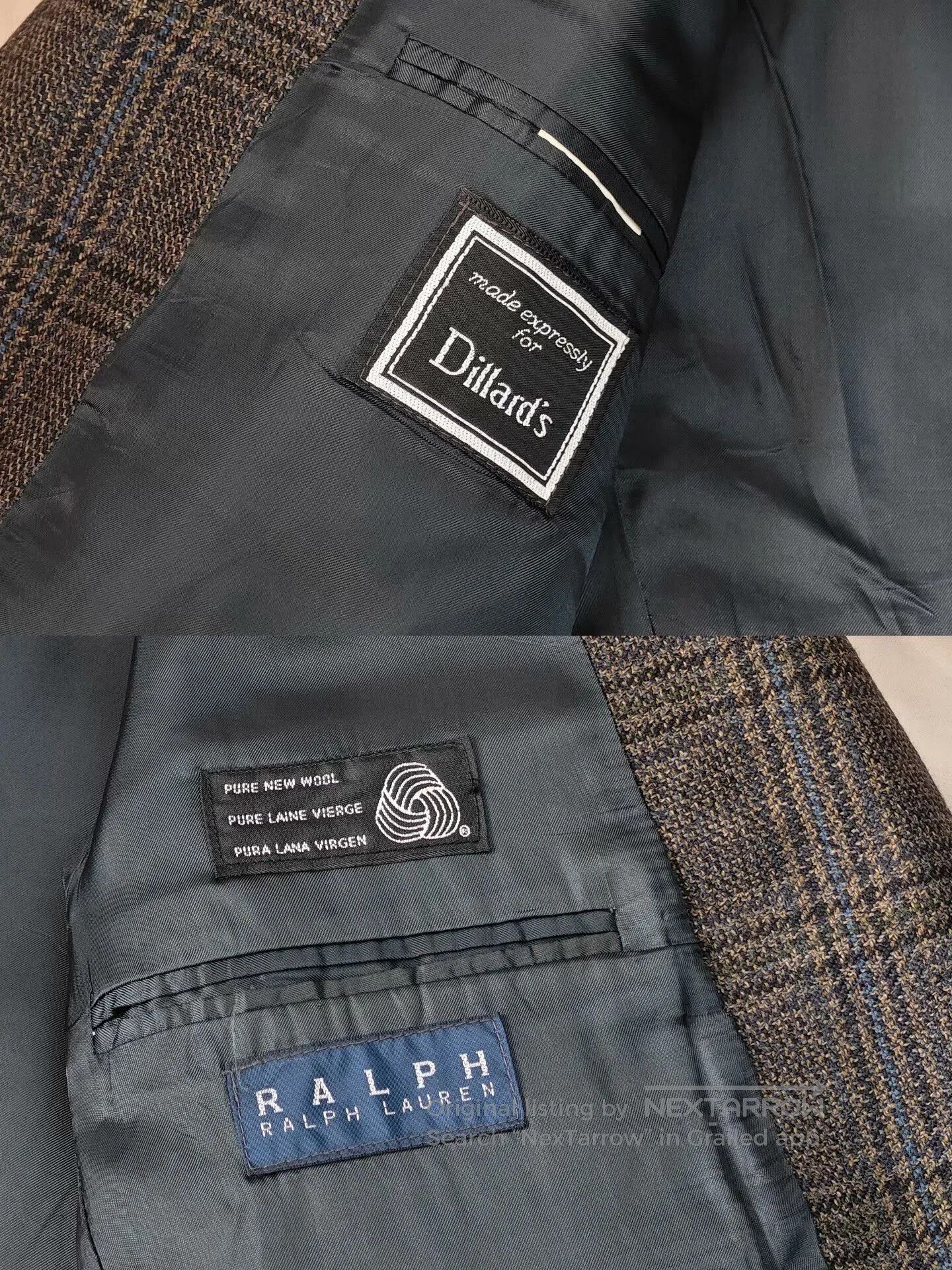 Polo Ralph Lauren Ralph Lauren Wool Blazer in Green Plaid. Size US M / EU 48-50 / 2 - 8 Thumbnail