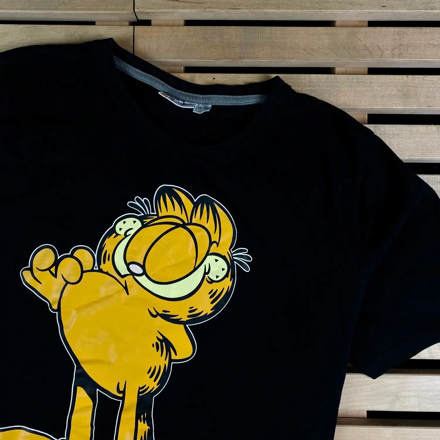 Vintage Mens Vintage T Shirt Garfield x Odei Size XL Size US XL / EU 56 / 4 - 2 Thumbnail