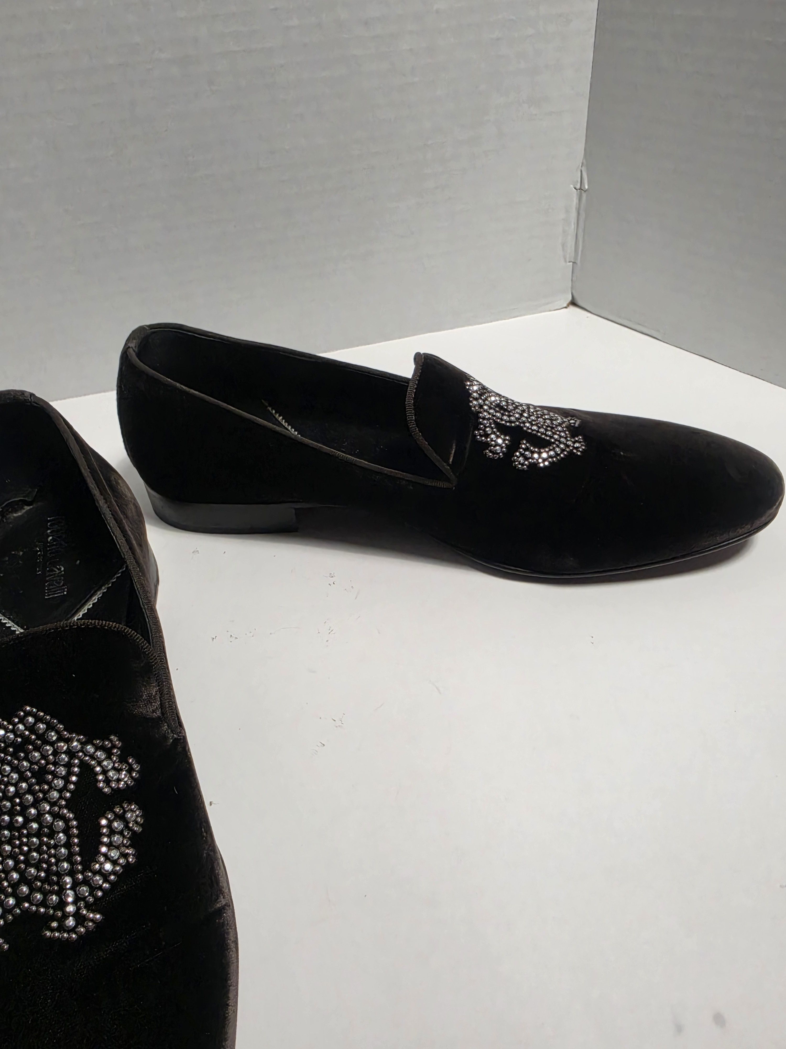 Roberto Cavalli Roberto Cavali Slip On Velvet Loafers Shoes Size US 12 / EU 45 - 9 Thumbnail