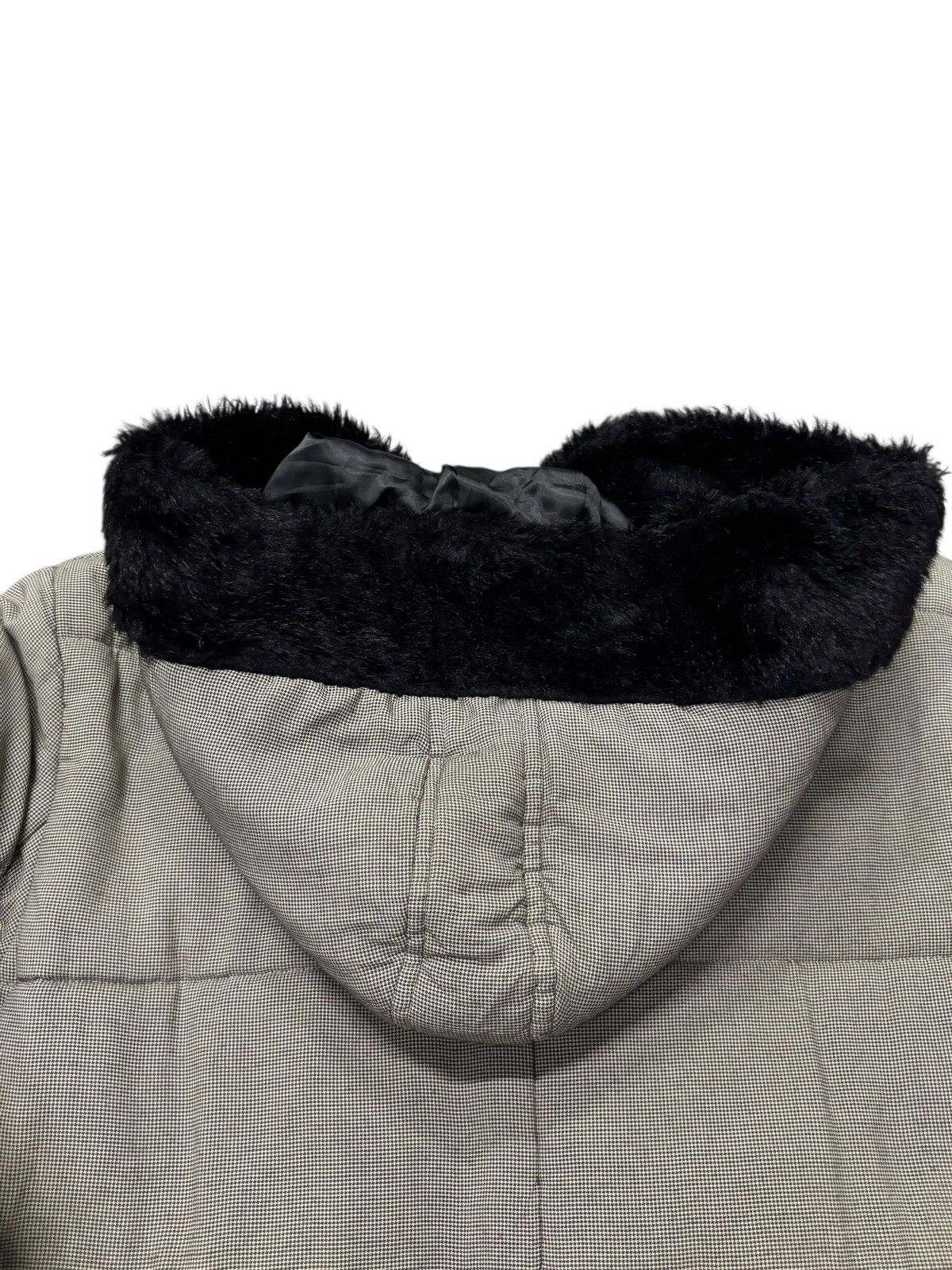 Yohji Yamamoto Y’s Bis Yohji Yamamoto Fur Hooded Long Paded Coat Jacket Size US M / EU 48-50 / 2 - 12 Thumbnail