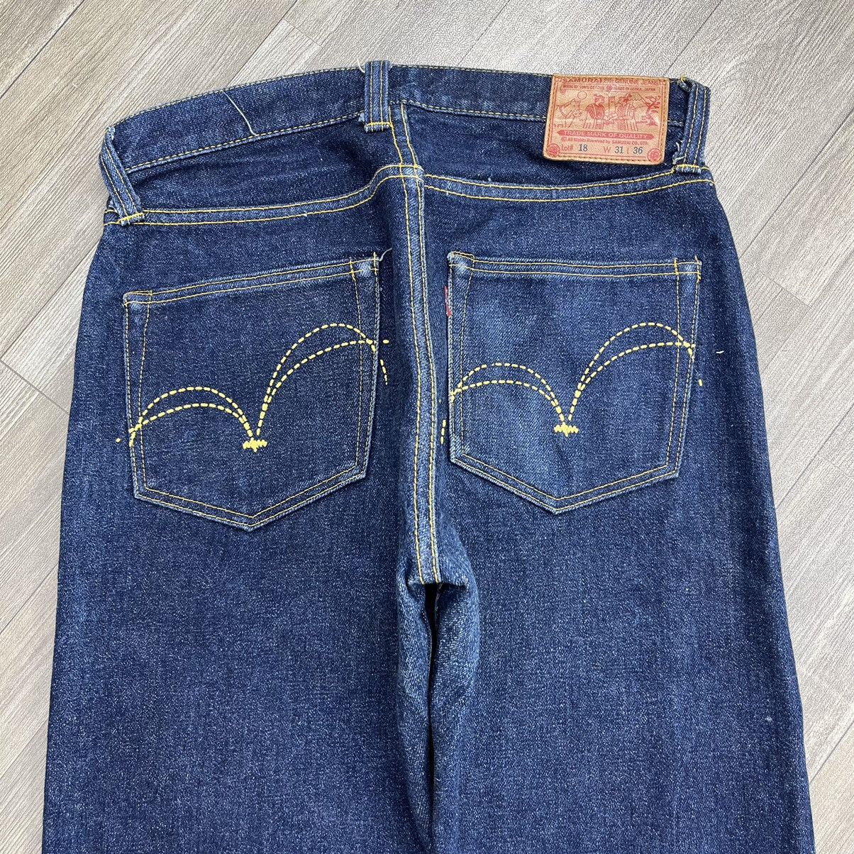 Samurai Jeans Vintage Samurai S3000VX 17oz Selvedge Raw Denim Pants Size US 31 - 21 Thumbnail