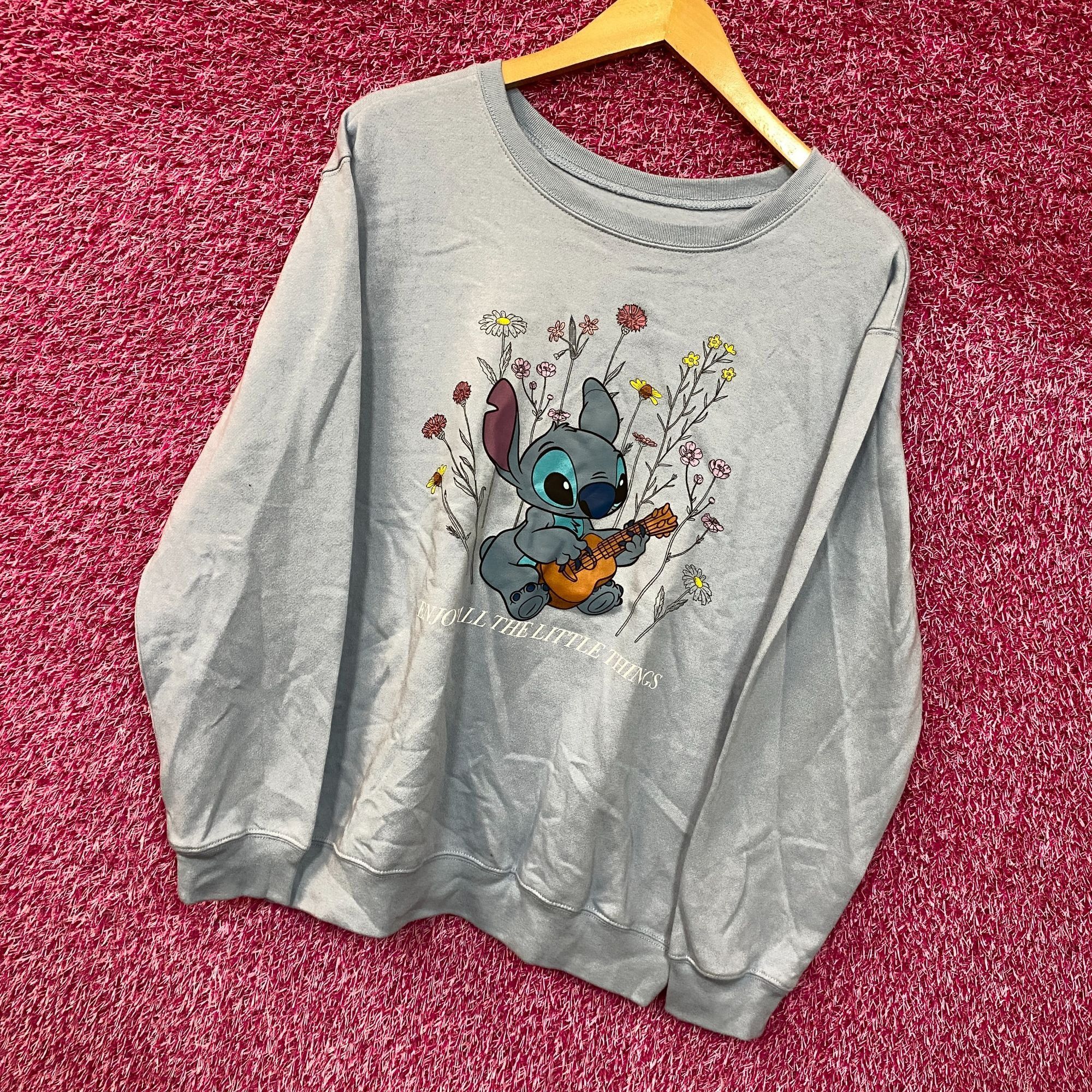 Disney Stitch Enjoy All the Little Things Disney Movie Crewneck XL Size US XL / EU 56 / 4 - 3 Thumbnail