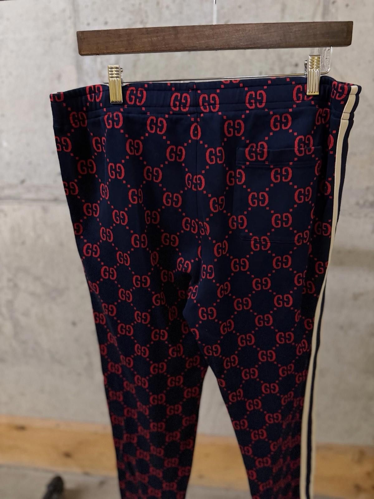 Gucci Size XXL Gucci Sweat Pants Jogger Mens Red Blue Cross Style Size 40" / US 18 - 5 Thumbnail
