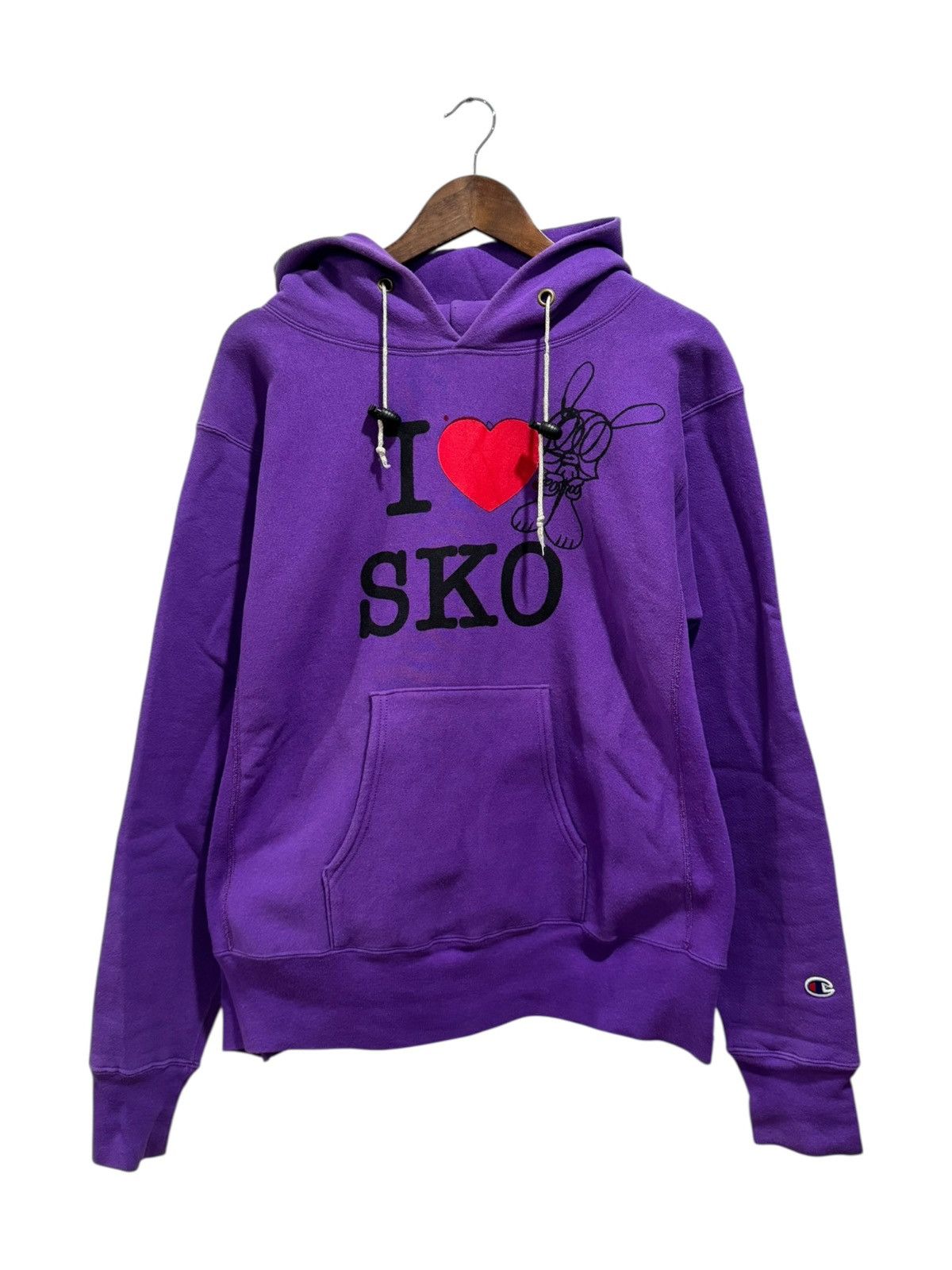 Skoloct Skoloct I Love Sko Hoodie Purple Size US XL / EU 56 / 4 - 1 Thumbnail