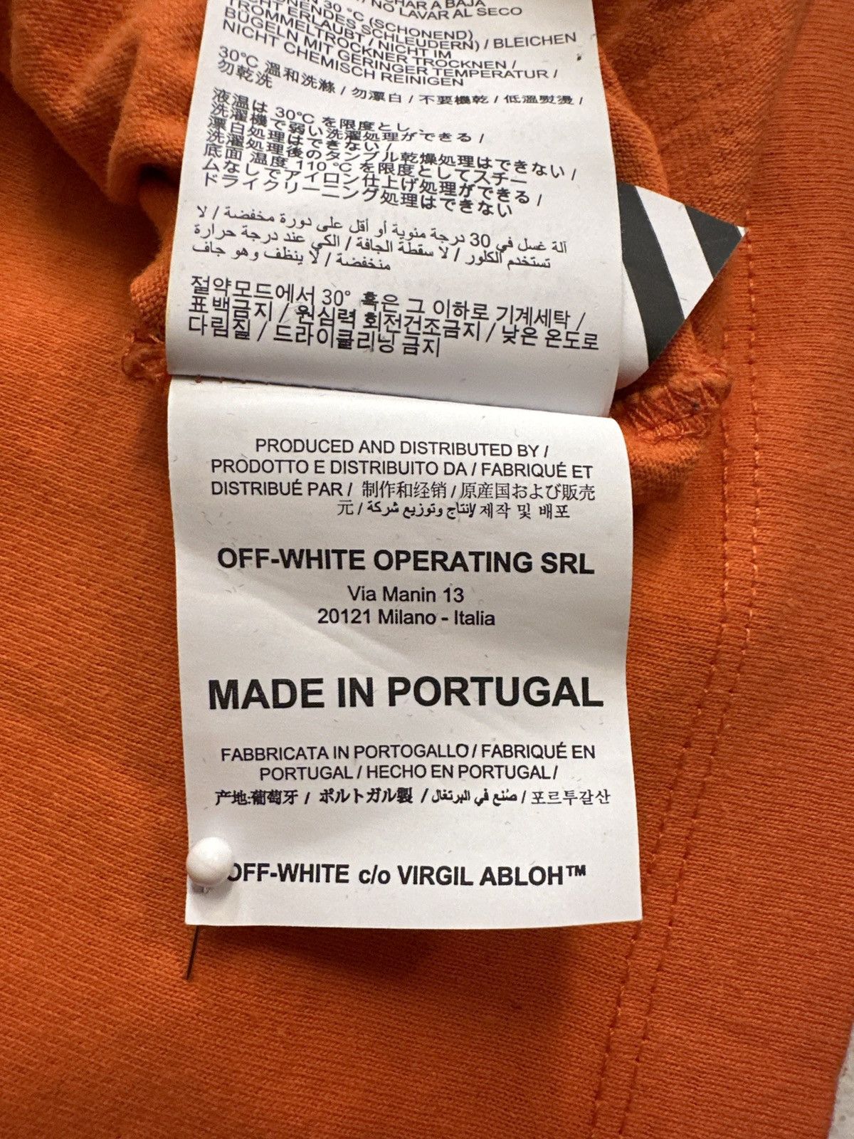 Off-White × Virgil Abloh OFF-WHITE Oversized Abstract Arrows Embroidered T-shirt Size US S / EU 44-46 / 1 - 9 Thumbnail