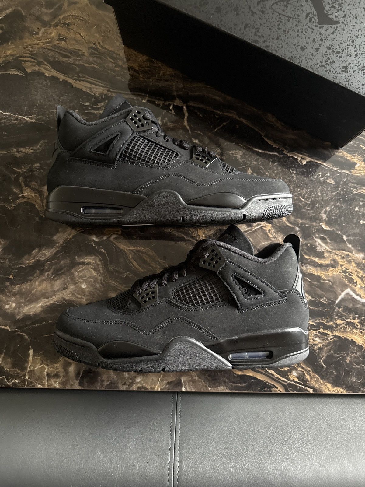 Jordan Brand Jordan 4 Black Cat 2025 Multiple Sizes-see description Size US 13 / EU 46 - 1 Thumbnail