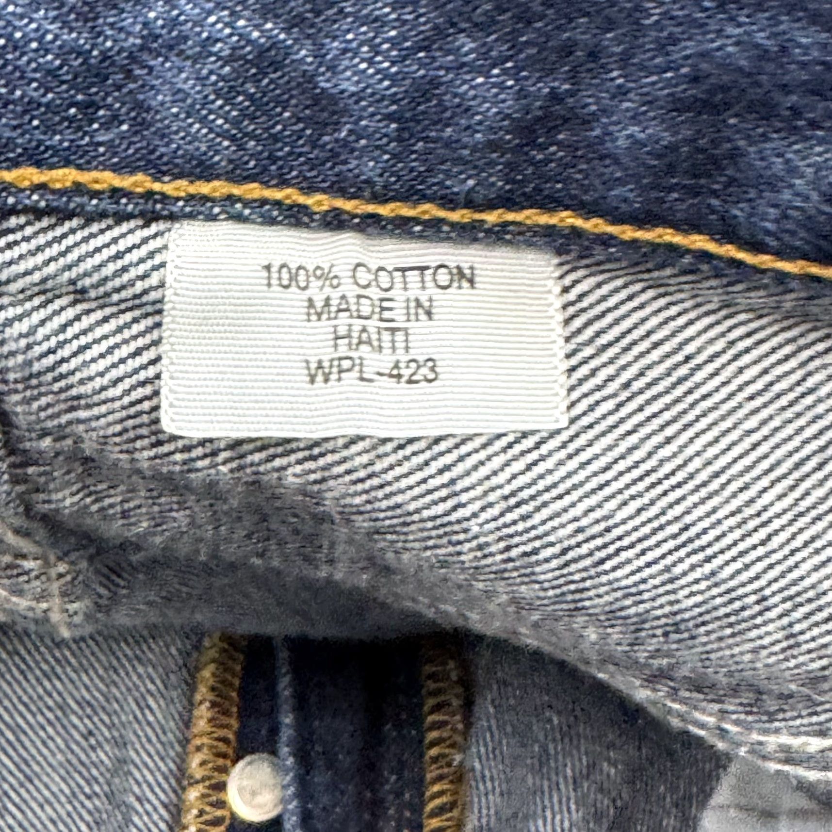 Levi's Levi's 501 Jeans Mens 34x34 Blue Denim Pant Button Fly Dark Work Regular Size US 36 / EU 52 - 7 Thumbnail