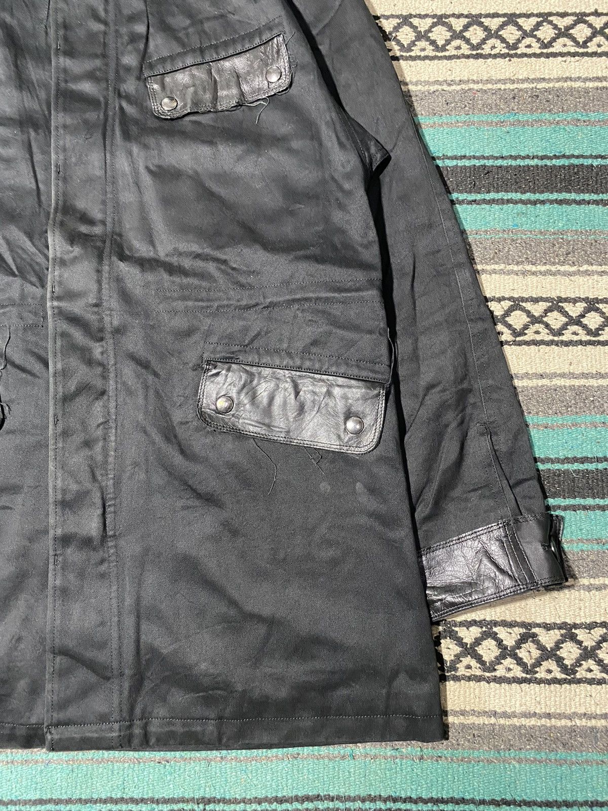 Diet Butcher Slim Skin AW2015 "Feather to Snow" Sheep Leather Parka Size US M / EU 48-50 / 2 - 3 Thumbnail