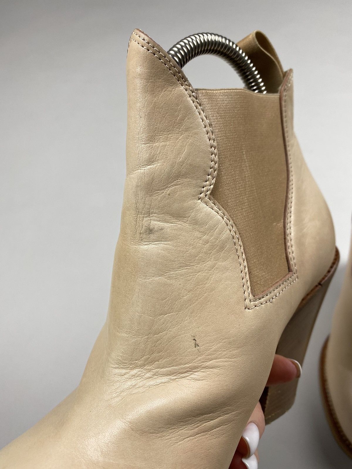 Acne Studios Acne Ladies Leather Heeled Boots Shoes Size 37 Size US 7 / IT 37 - 21 Thumbnail