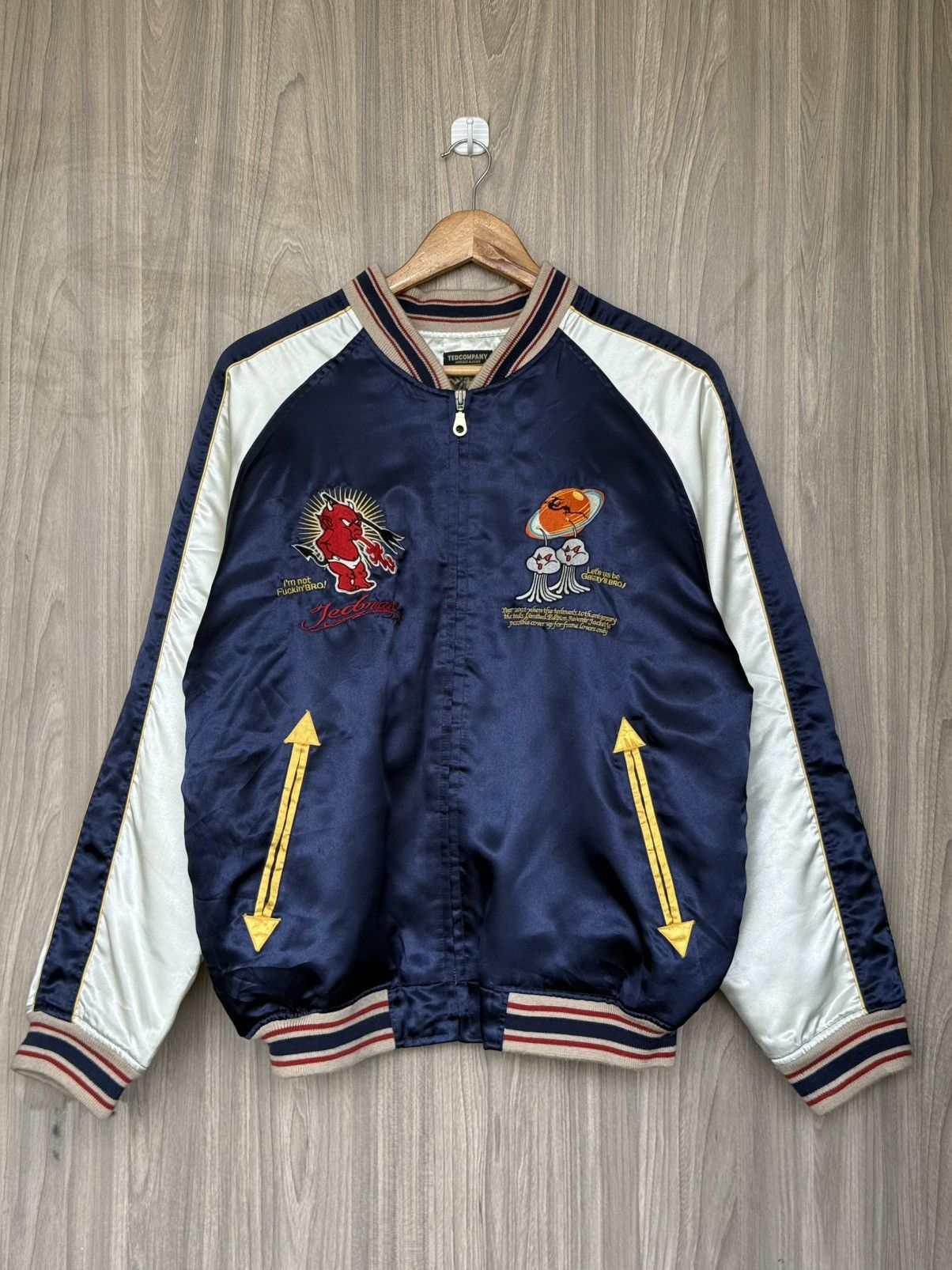 Tedman Vintage Tedman Embroided 10th Anniversary Limited Edition‼️ Size US L / EU 52-54 / 3 - 2 Thumbnail