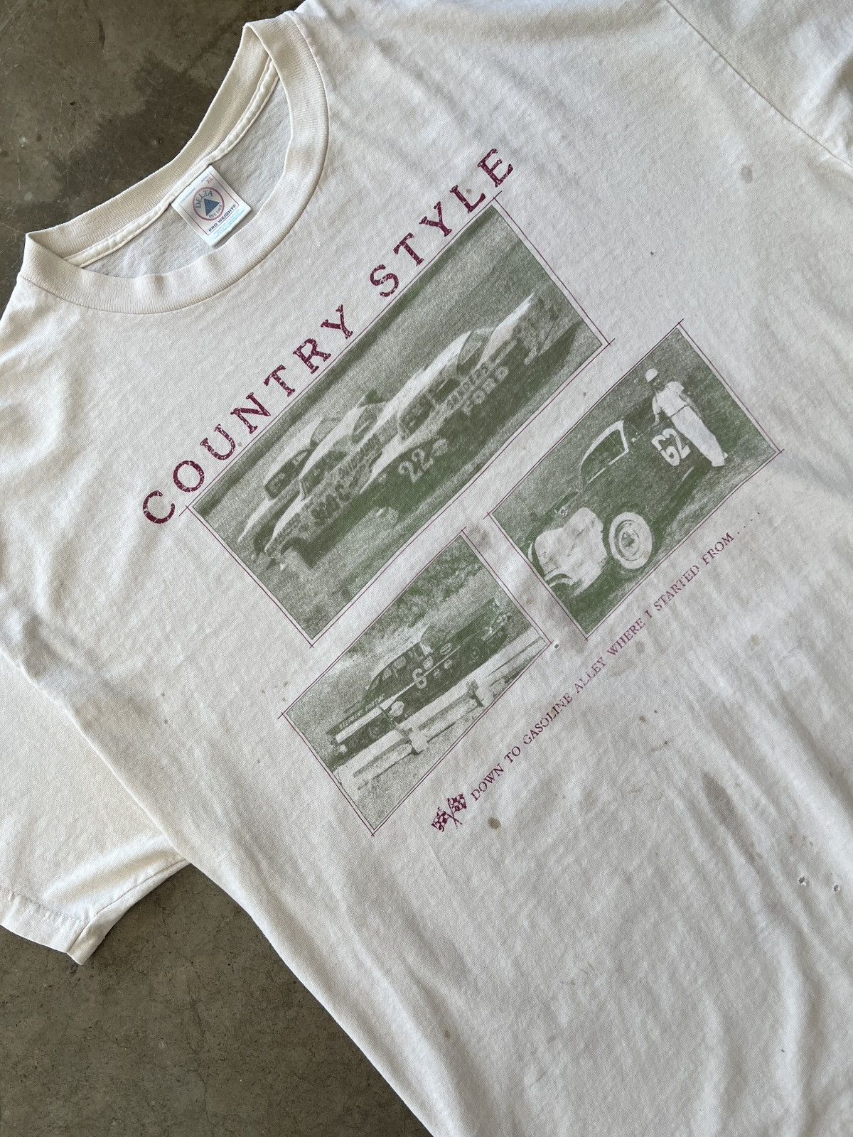 NASCAR × Vintage Vintage Country Style Gasoline Alley Tee XL Size US XL / EU 56 / 4 - 1 Thumbnail