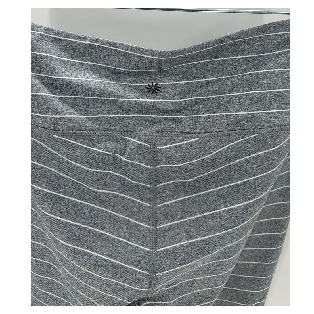 Athleta Athleta HIGH RISE HEATHER STRIPE CHATURANGA TIGHT athletic Size 30" / US 8 / IT 44 - 7 Thumbnail