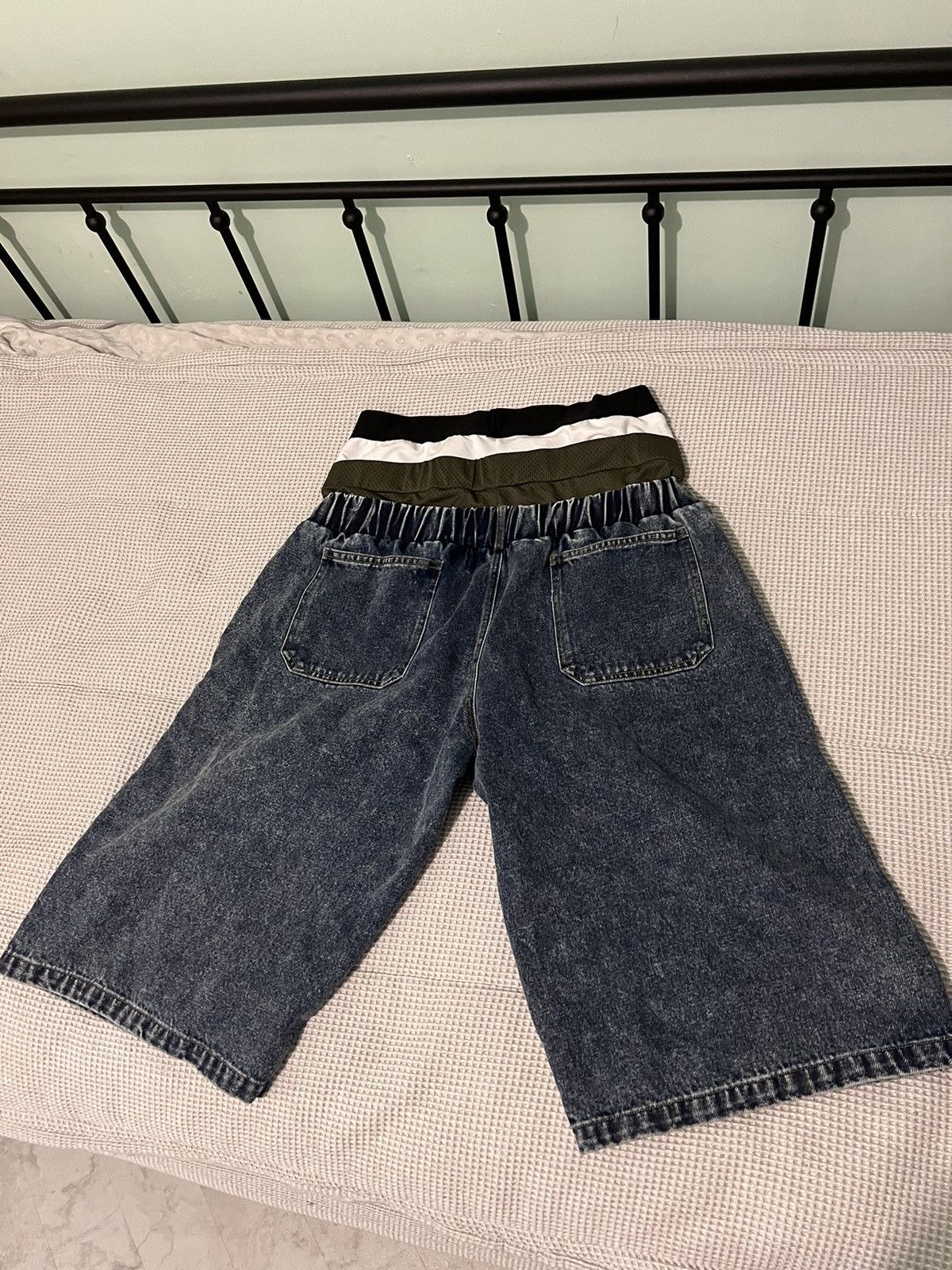 Japanese Brand Triple layered jorts Size US 36 / EU 52 - 1 Thumbnail