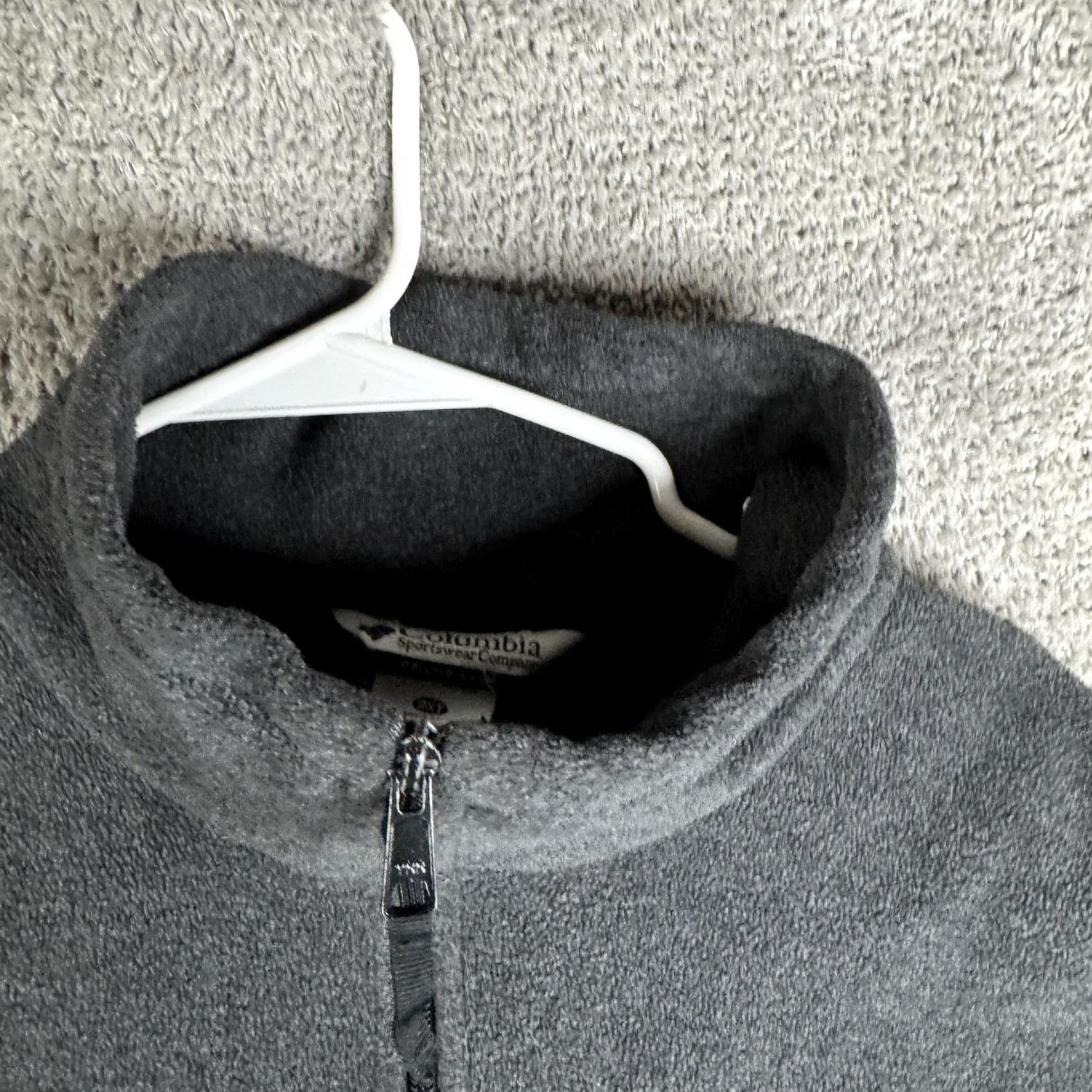 Vintage Columbia Fleece Jacket Mens 2XLT Gray Full Zip Hiking Outdoor Warm WT6113 Size US XXL / EU 58 / 5 - 7 Thumbnail