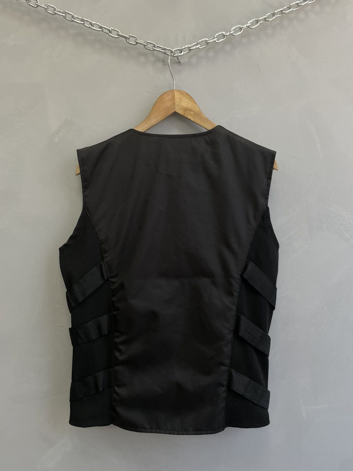 Le Grande Bleu (L.G.B.) Hype tactical bondage hysteric glamour style gothic vest Size US M / EU 48-50 / 2 - 5 Thumbnail