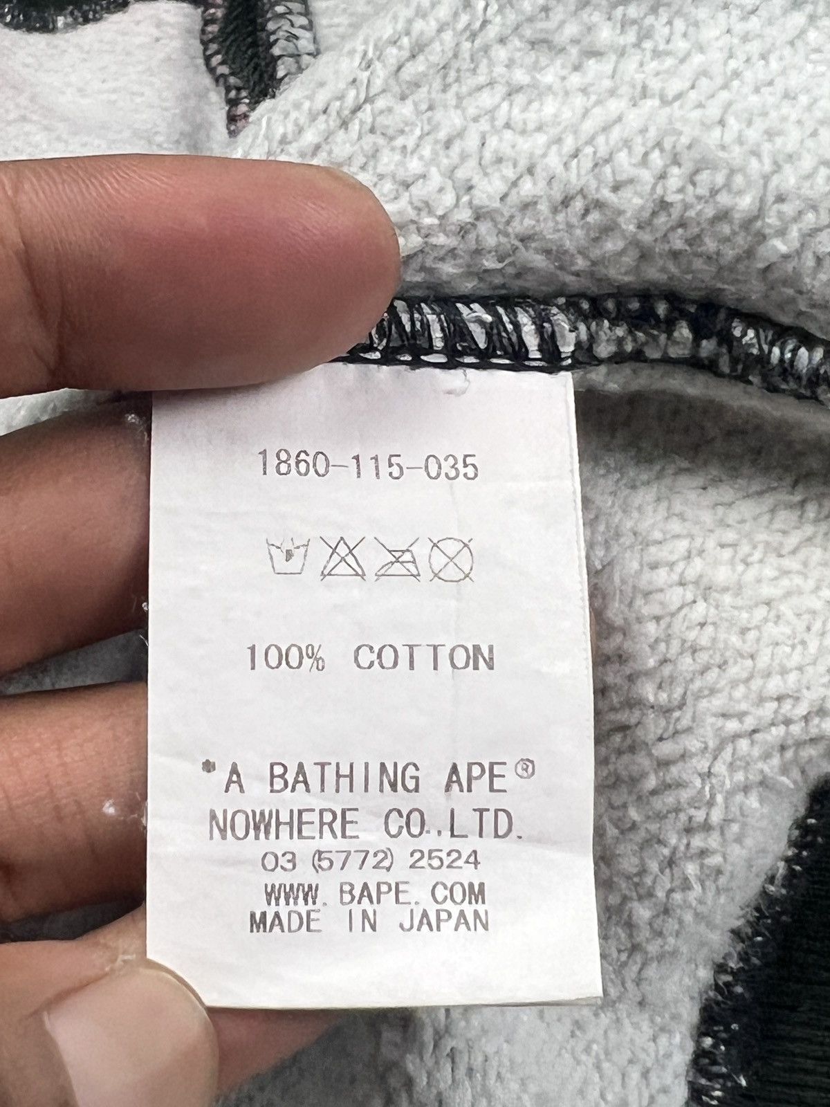 Bape Check Full Zip Hoodie