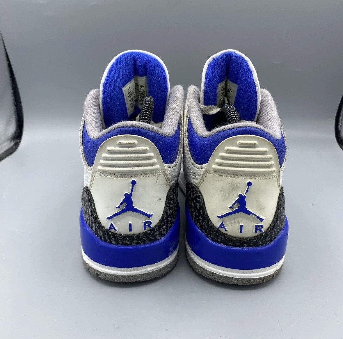 Nike Nike Air Jordan III RETRO 3 Racer Blue Cement OG 7.5 Size US 7.5 / EU 40-41 - 3 Thumbnail