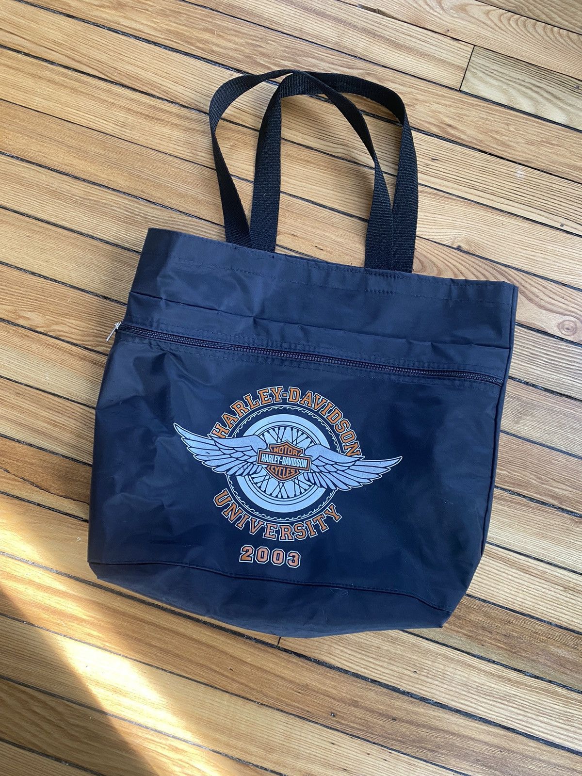 Harley Davidson × Vintage 2003 Harley university tote bag Size ONE SIZE - 1 Thumbnail