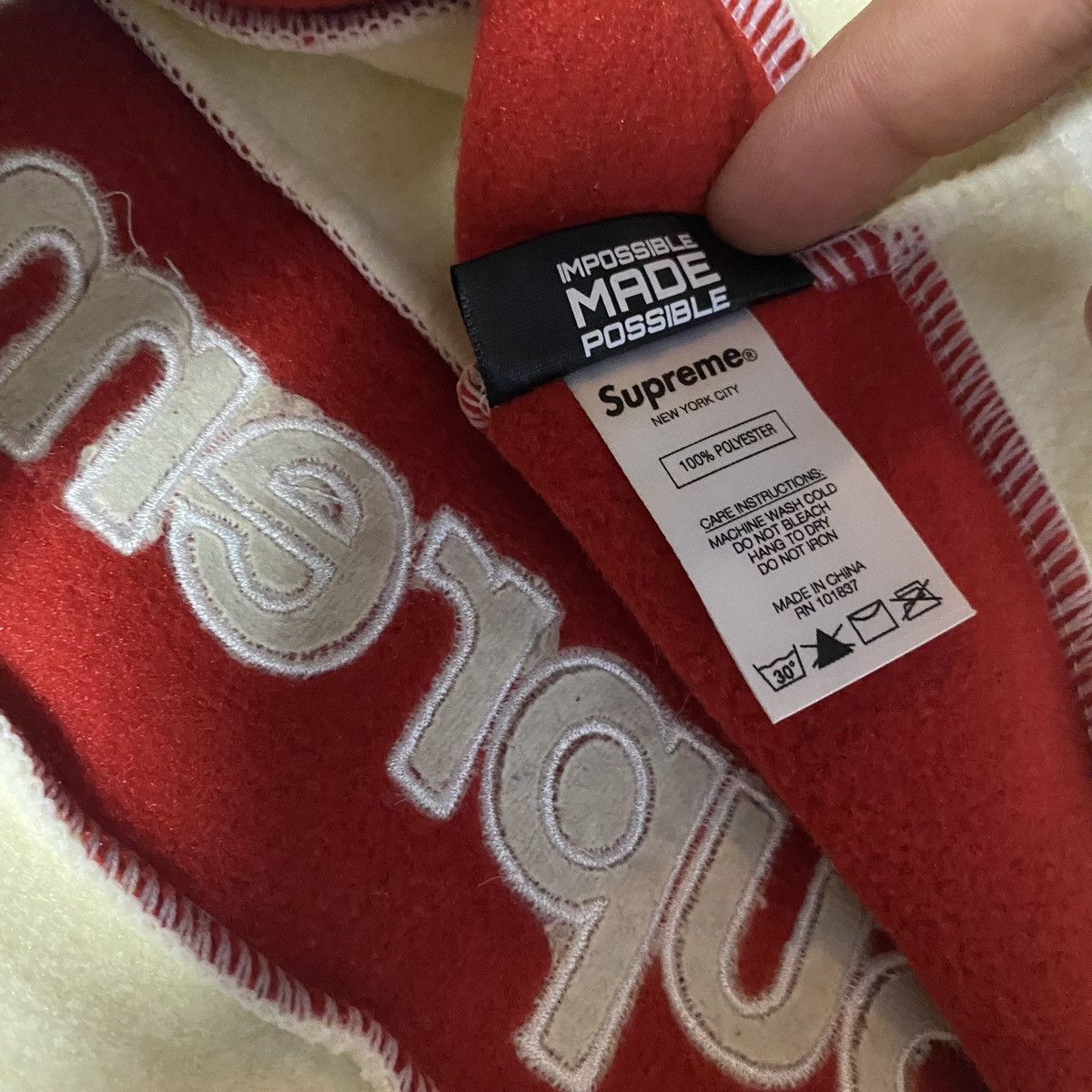 Supreme Supreme Polartec Balaclava FW18 Size ONE SIZE - 3 Thumbnail