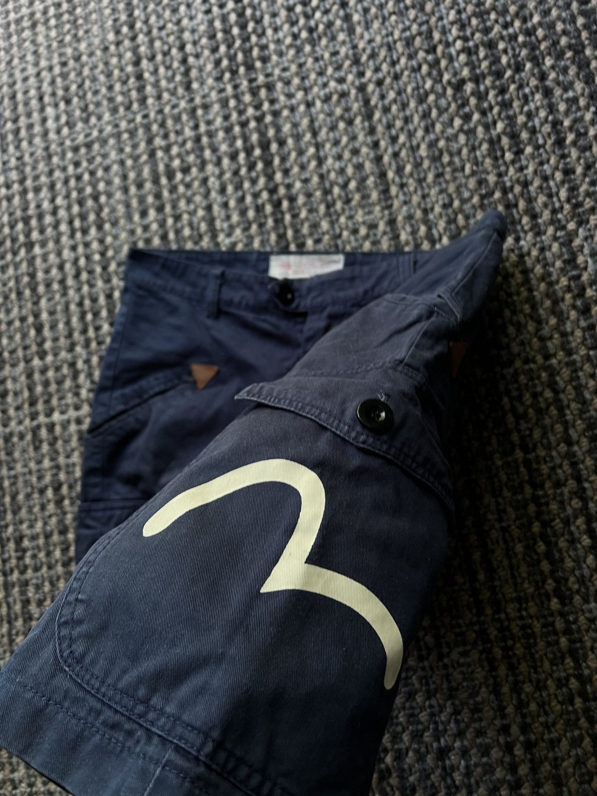Evisu Evisu Daicock Rare Vintage Ornament Shorts Y2K Size US 32 / EU 48 - 5 Thumbnail