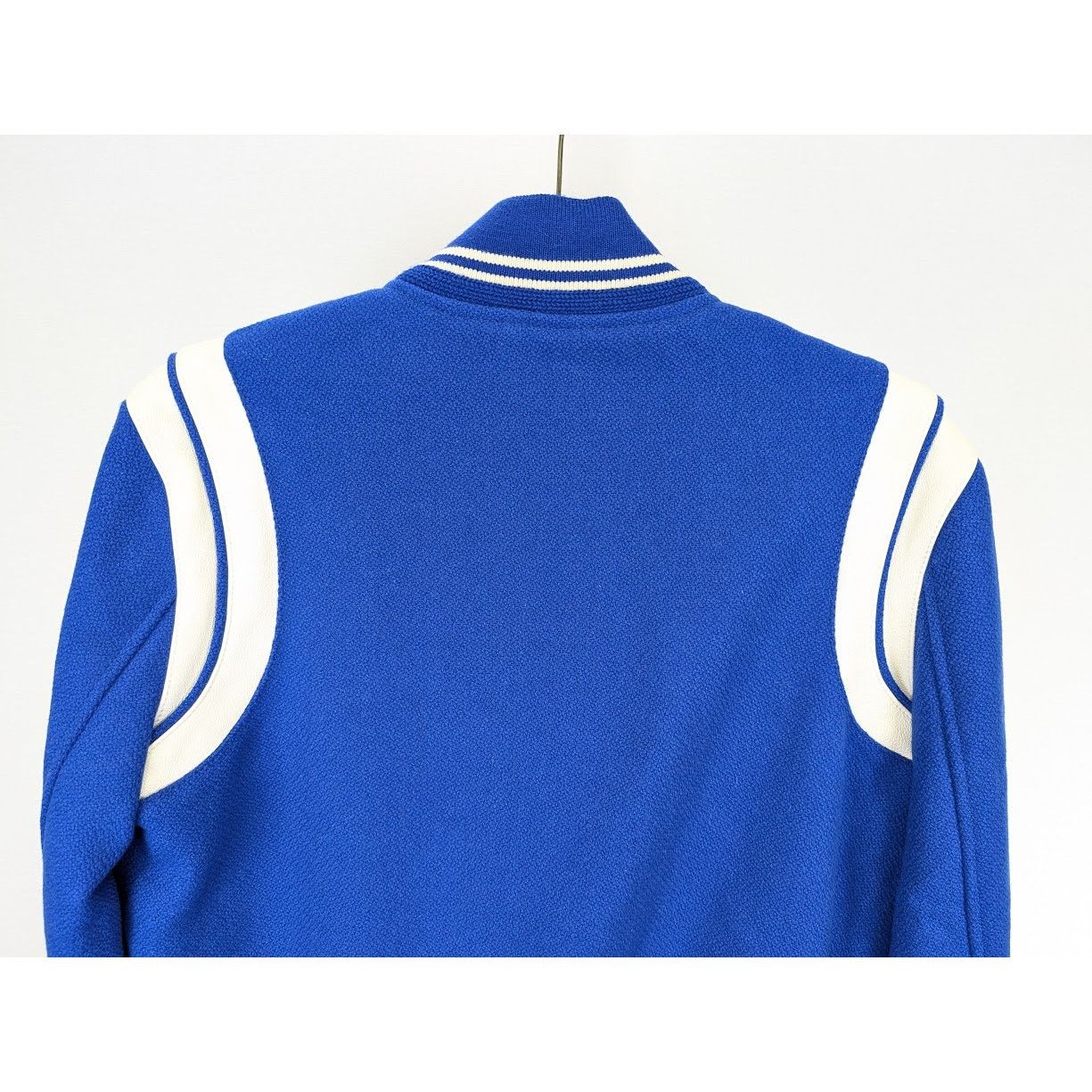 Saint Laurent Paris o1rshd1 Teddy Jacket in Blue Size US S / EU 44-46 / 1 - 13 Thumbnail